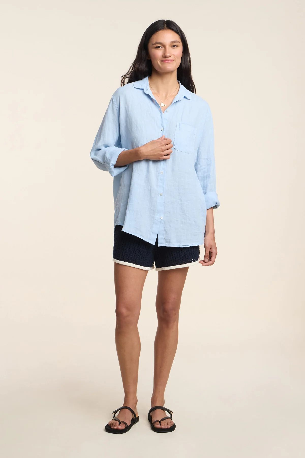 MULHOLLAND LINEN SHIRT