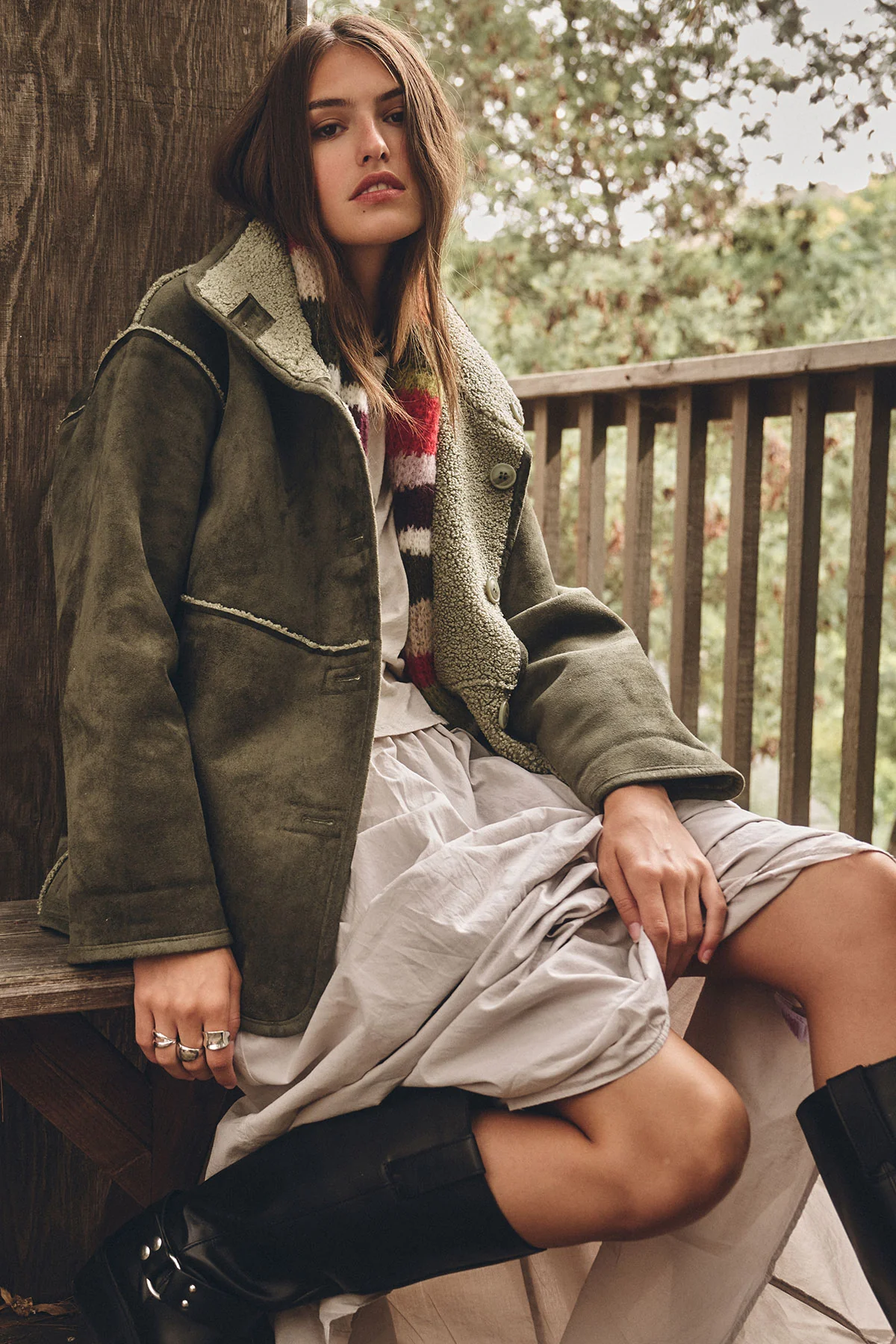 SHONA SHERPA REVERSIBLE JACKET