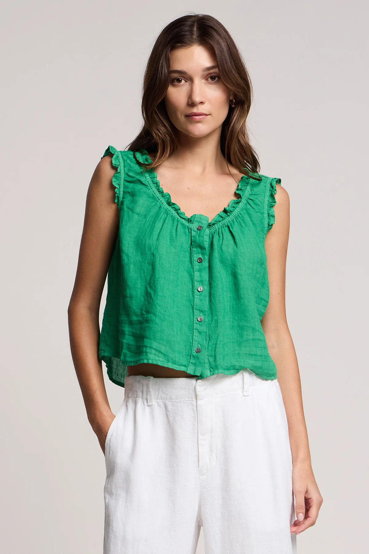 TANA LINEN TOP