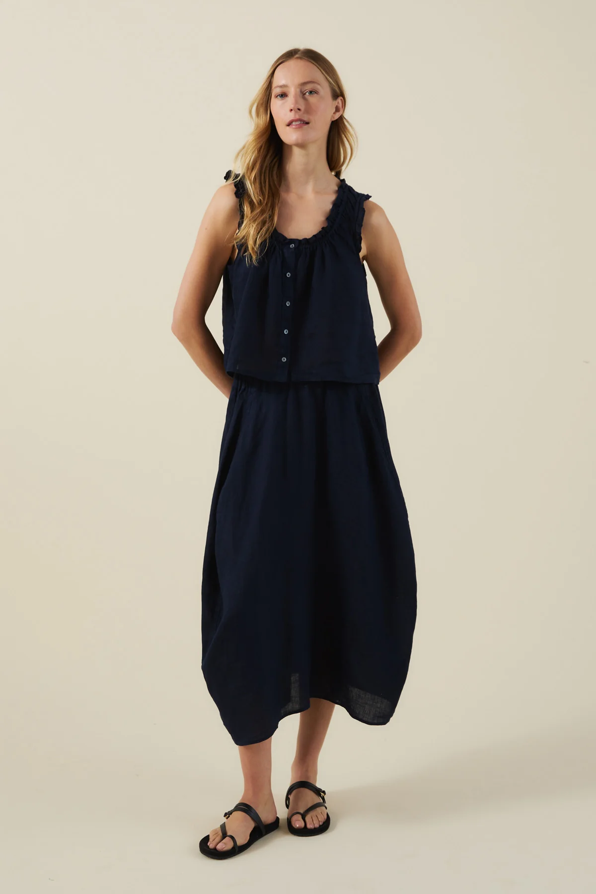 TANA LINEN TOP