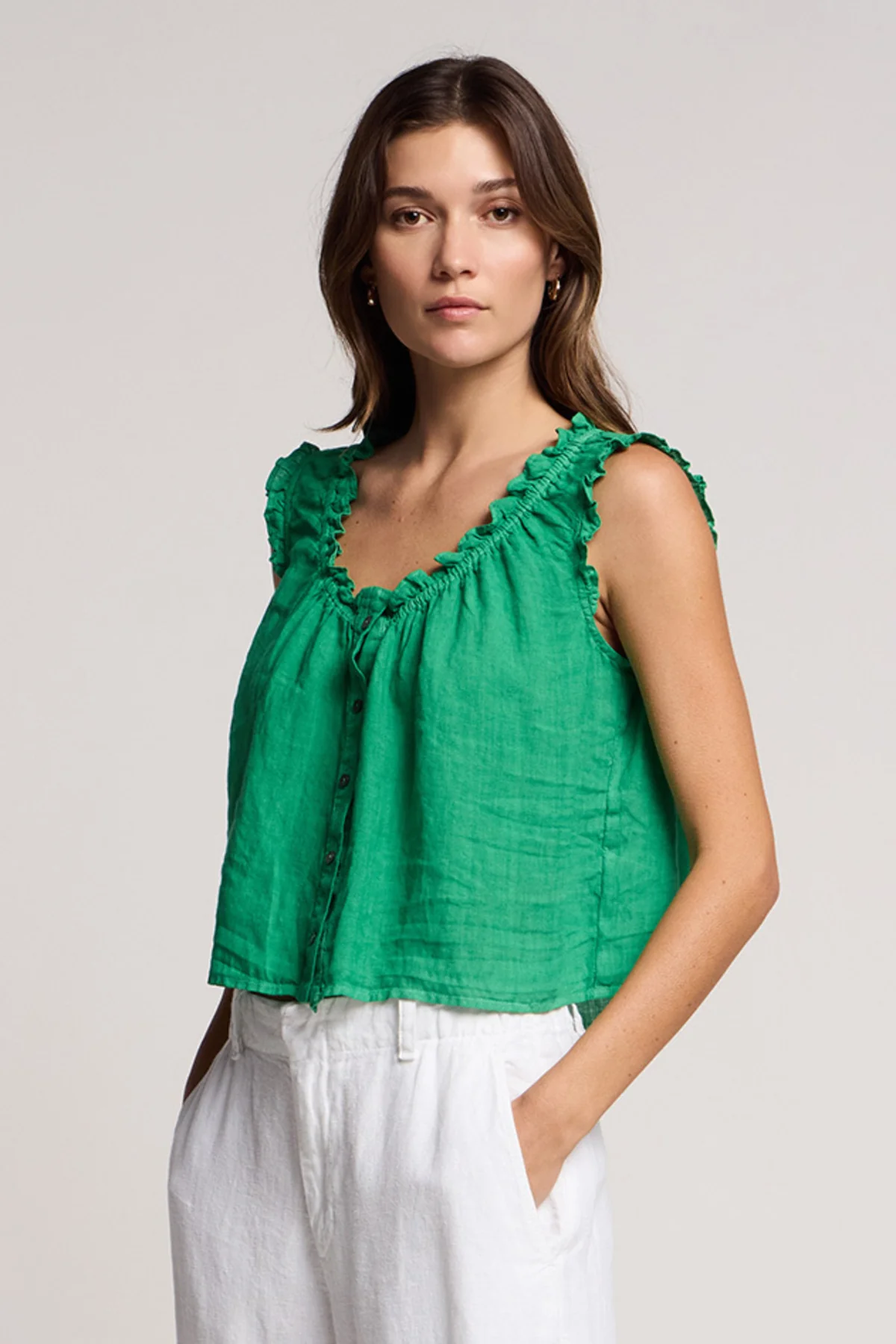 TANA LINEN TOP