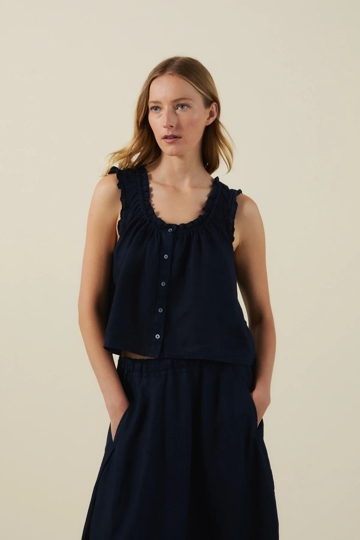 TANA LINEN TOP