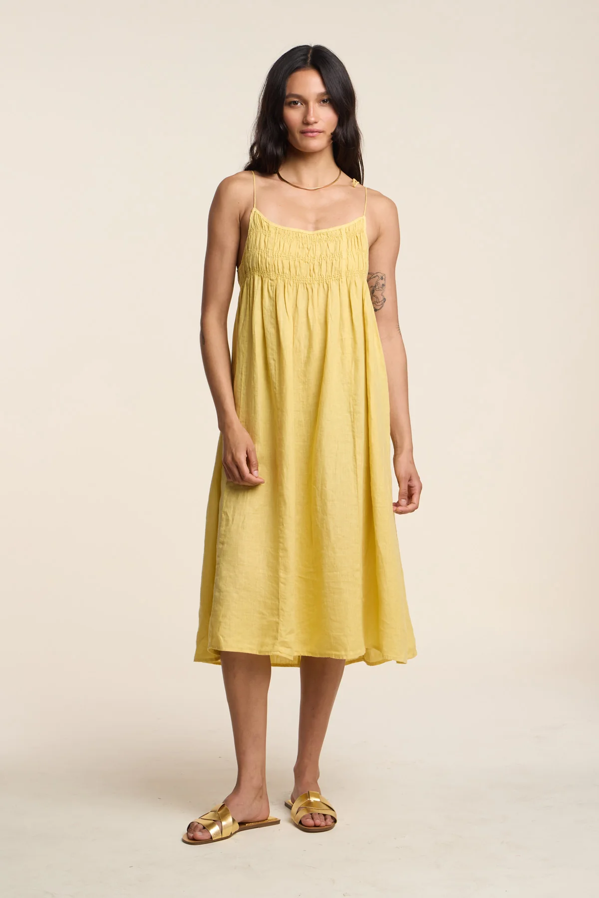 TERESA LINEN DRESS