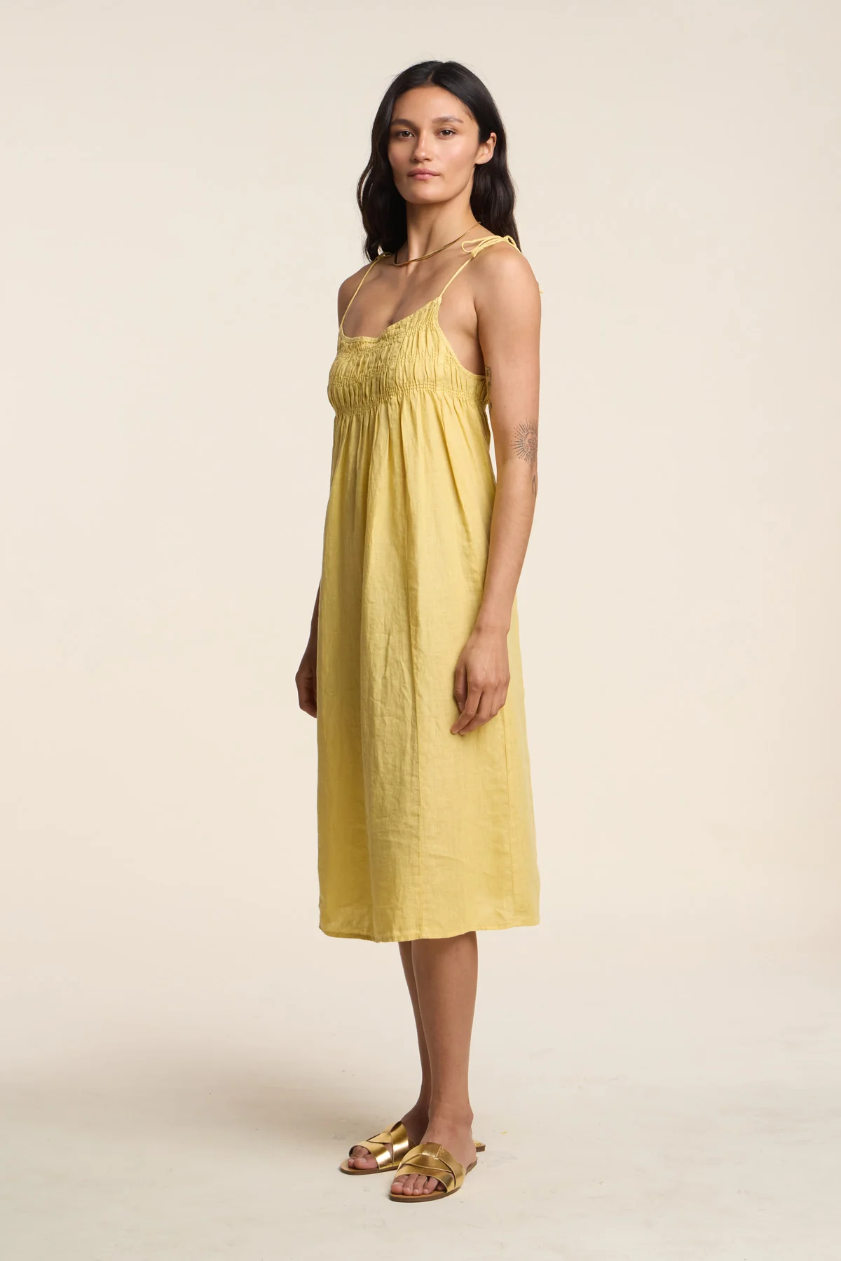 TERESA LINEN DRESS