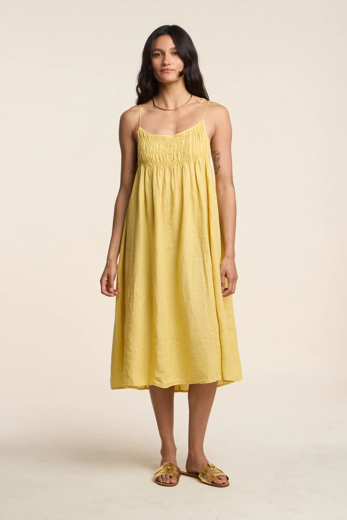 TERESA LINEN DRESS