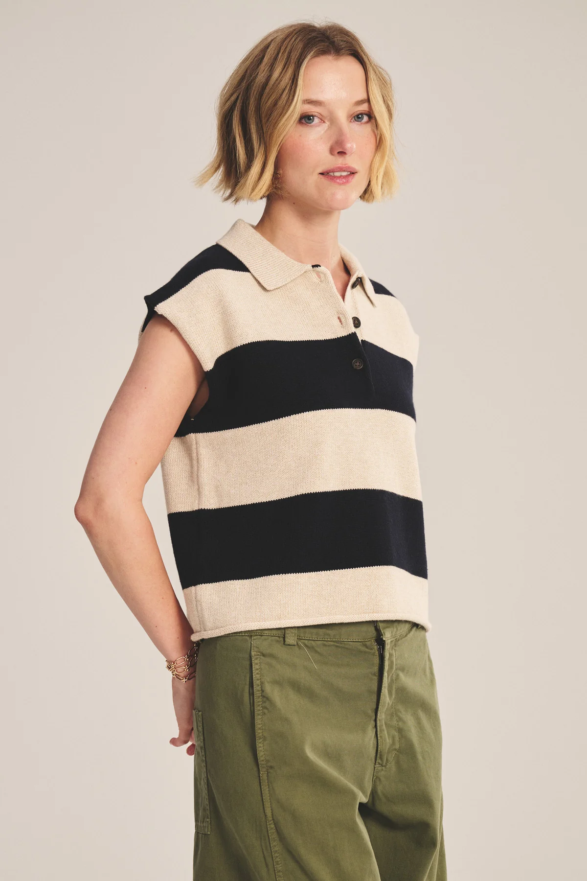 ZOELLA SWEATER POLO