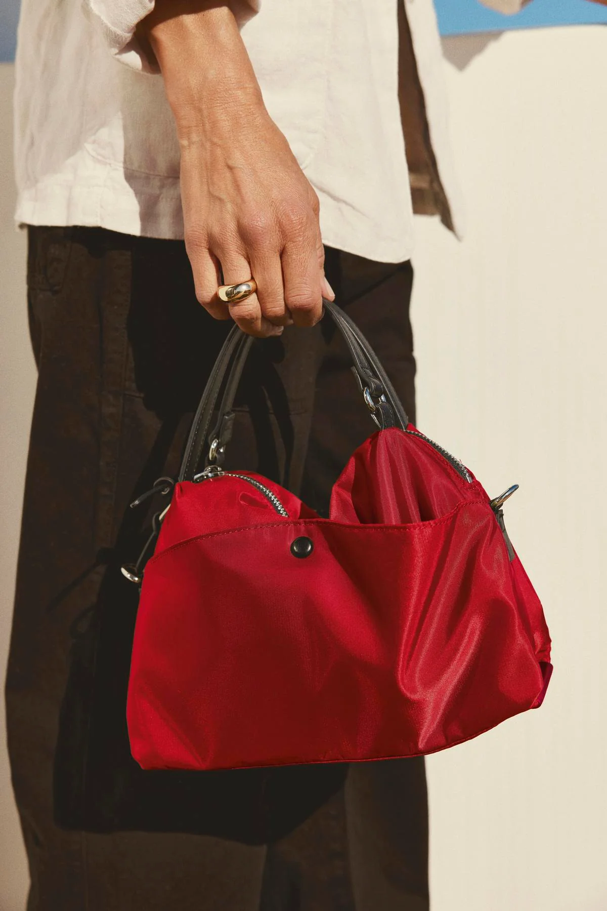 NYLON CROSSBODY BAG