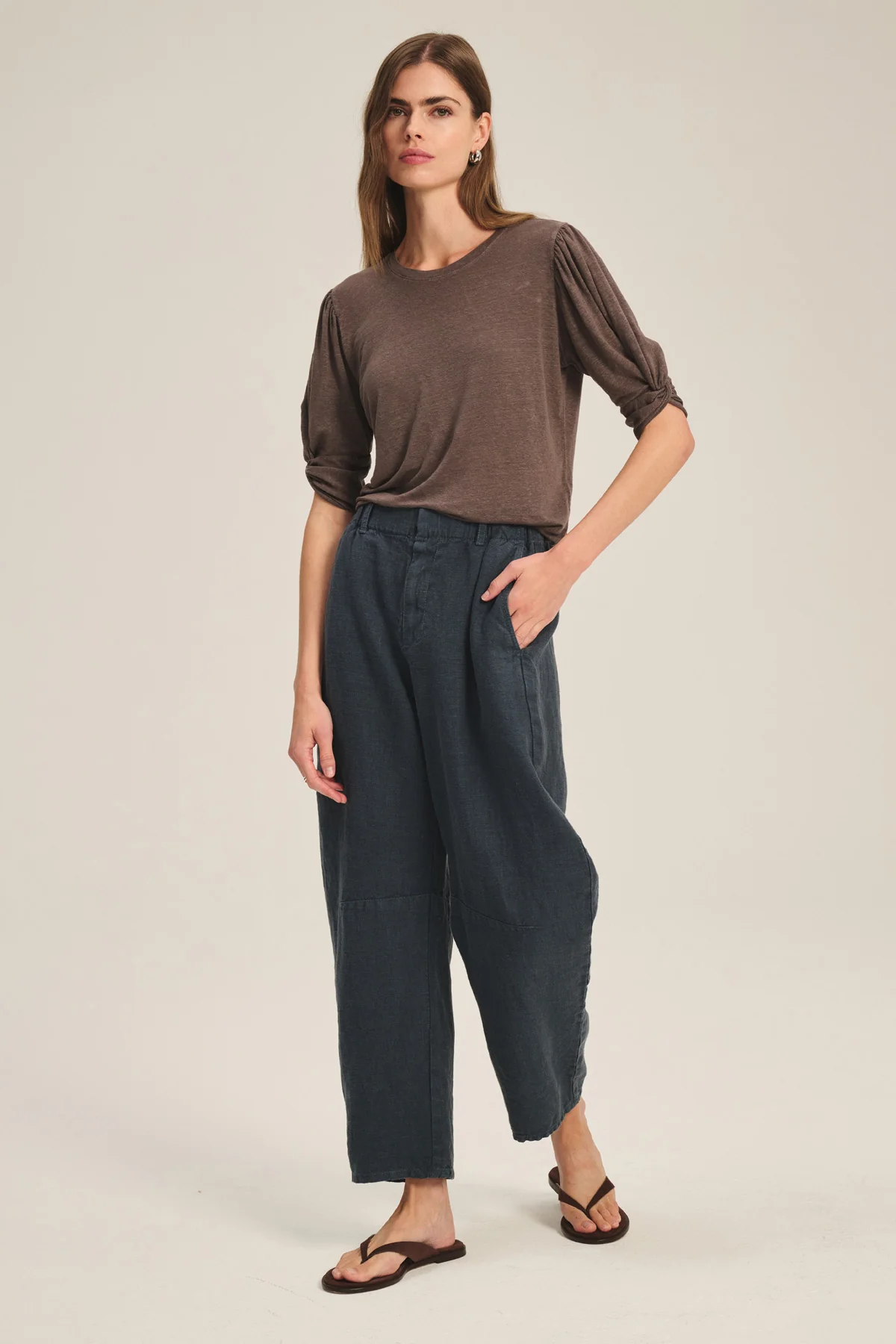 TAYLOR HEAVY LINEN PANT