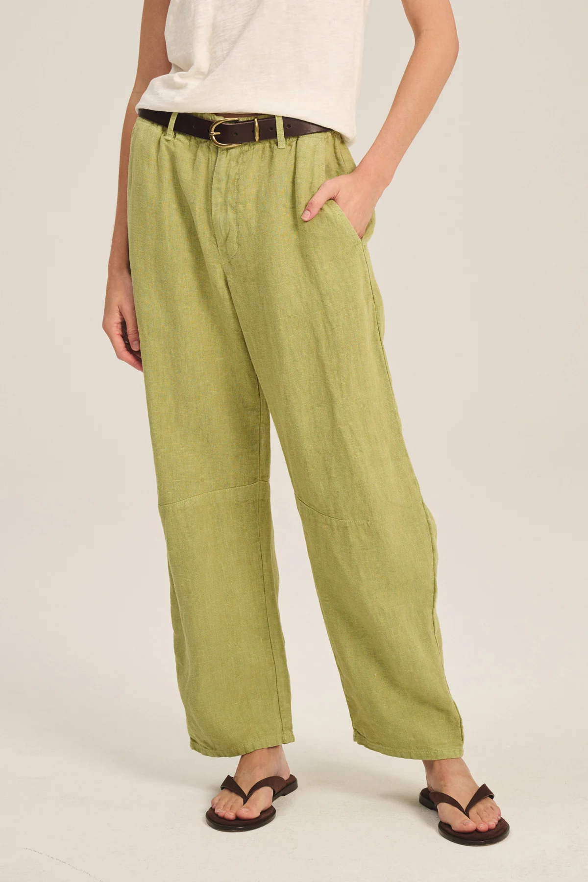 TAYLOR HEAVY LINEN PANT