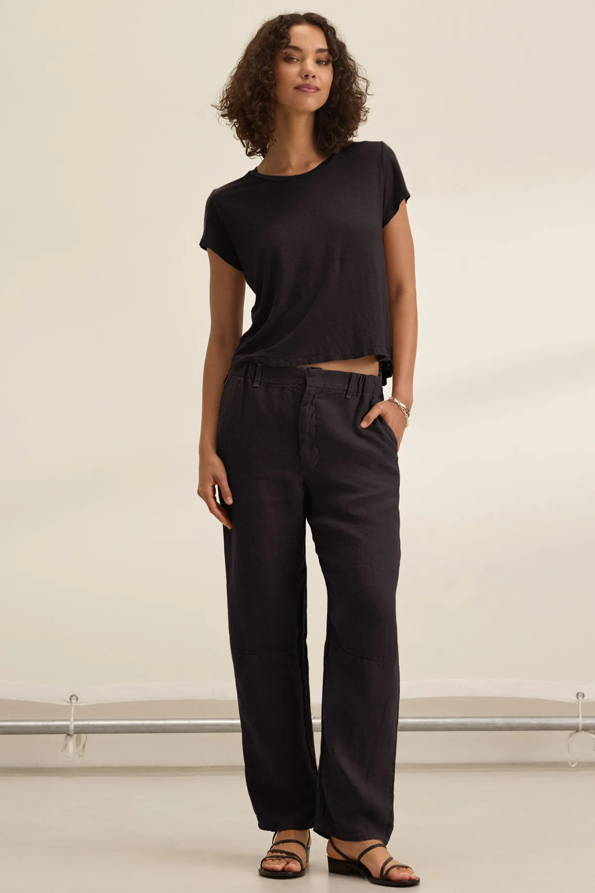 TAYLOR HEAVY LINEN PANT