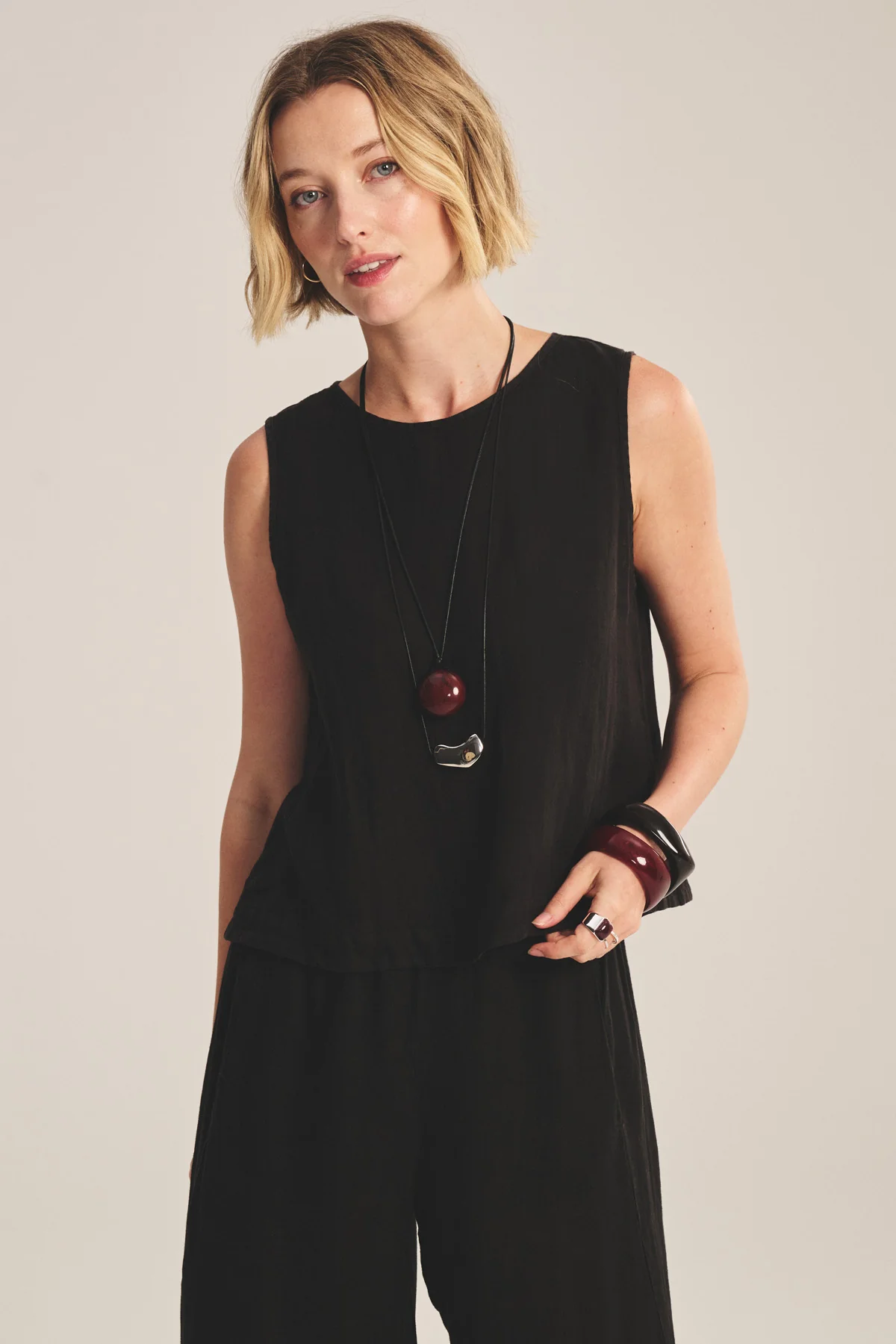 MAXINE LINEN TOP