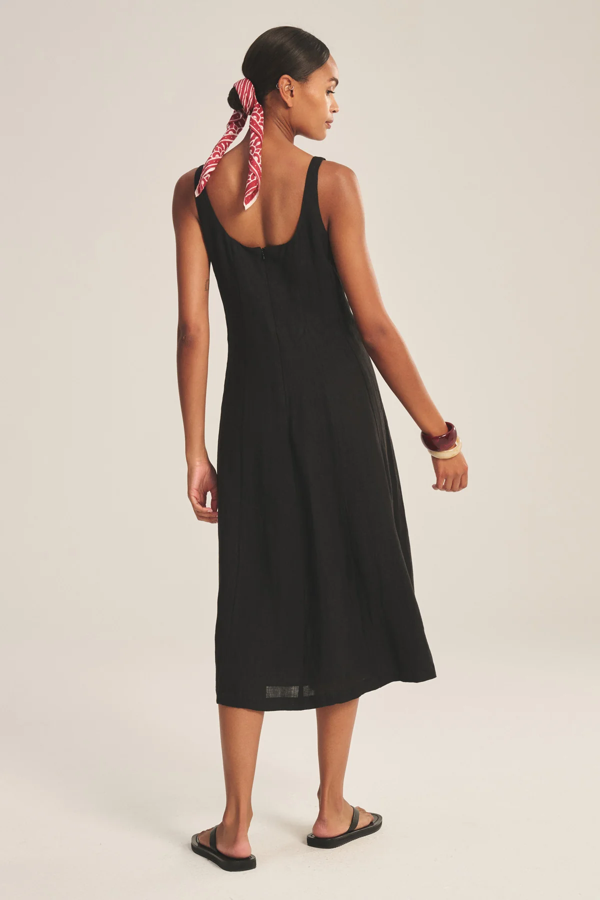 AUSTEN LINEN DRESS