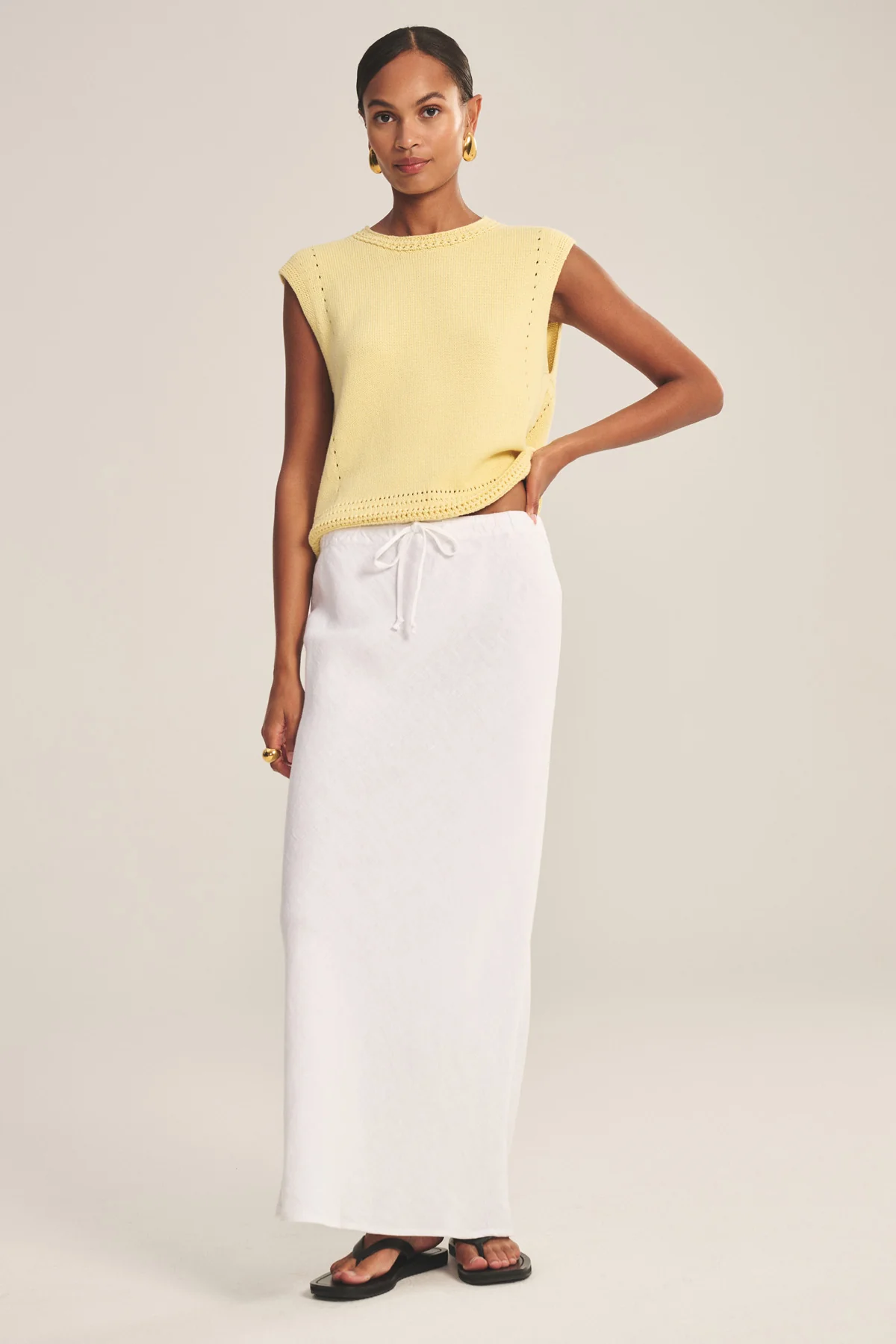BEKA HEAVY LINEN SKIRT