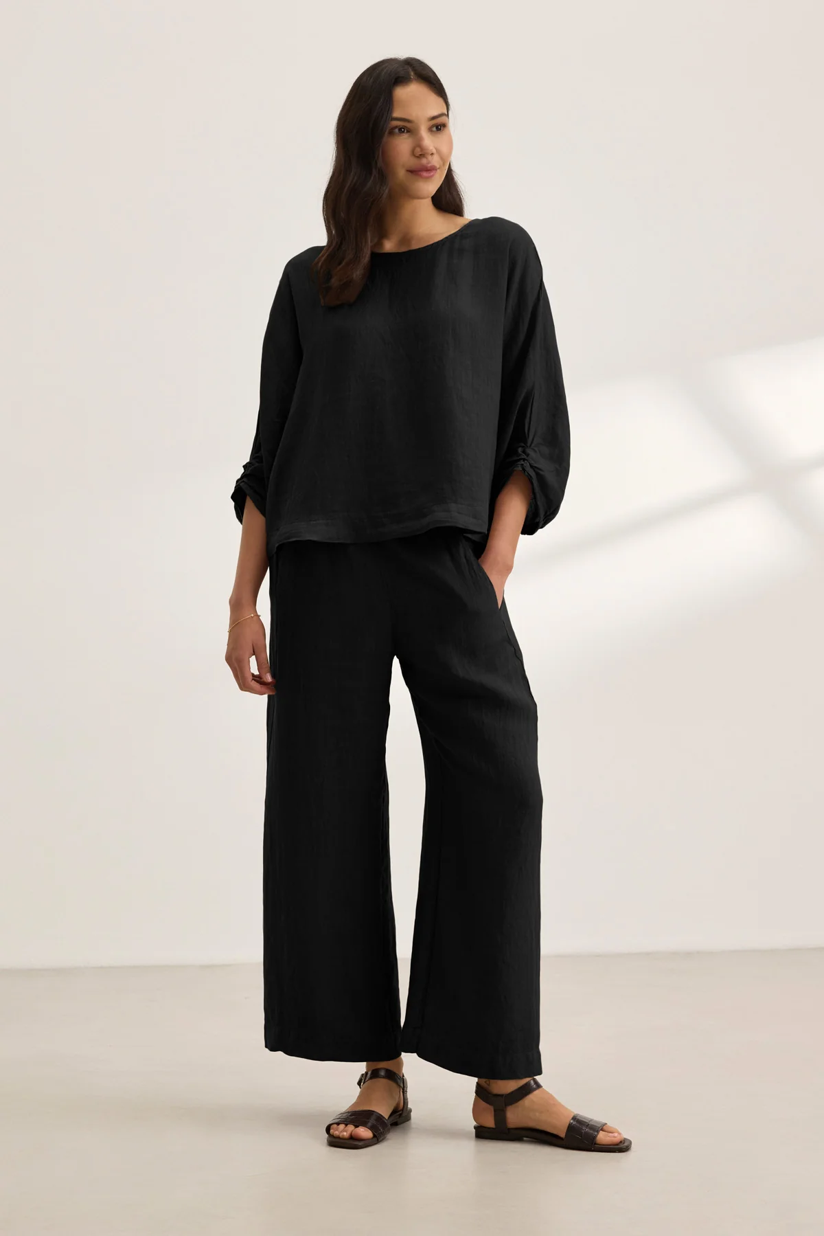 CASS LINEN TOP