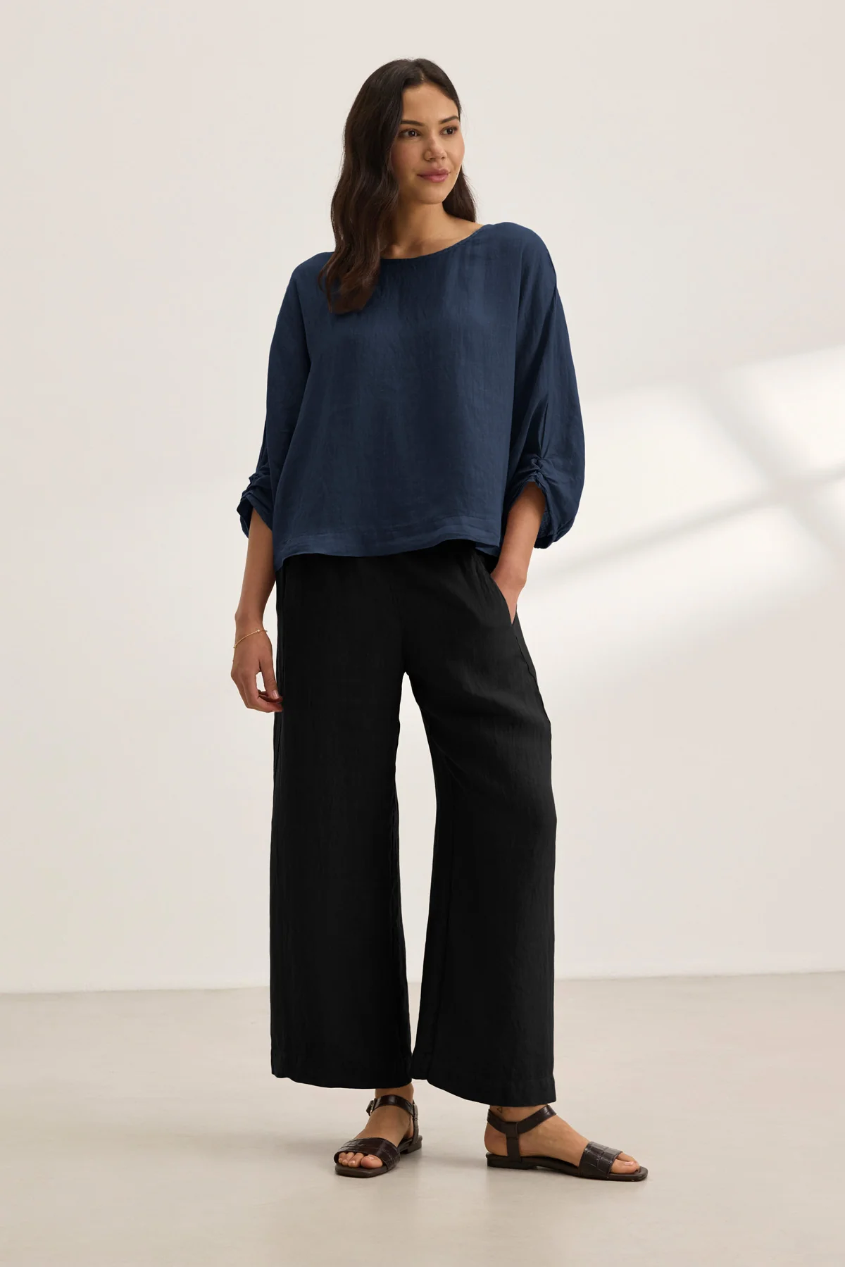 CASS LINEN TOP
