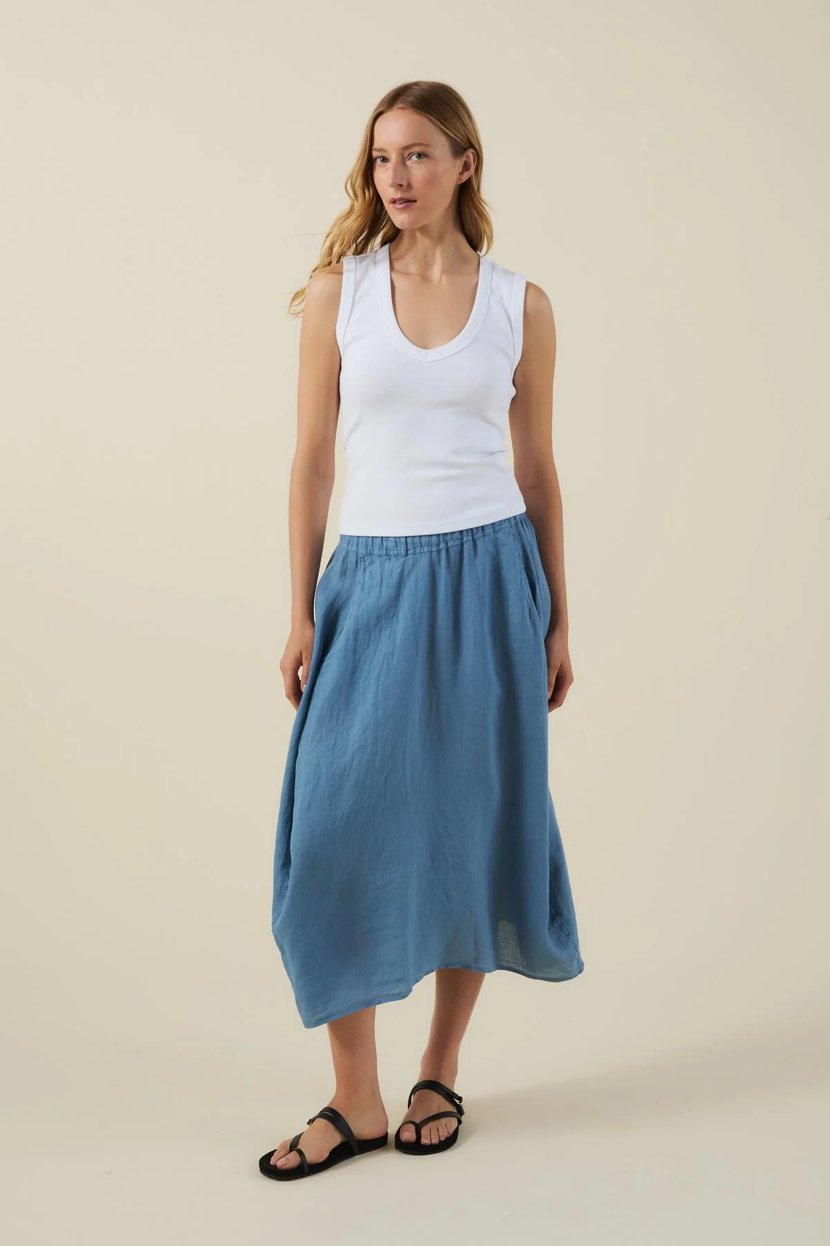 FAE LINEN SKIRT