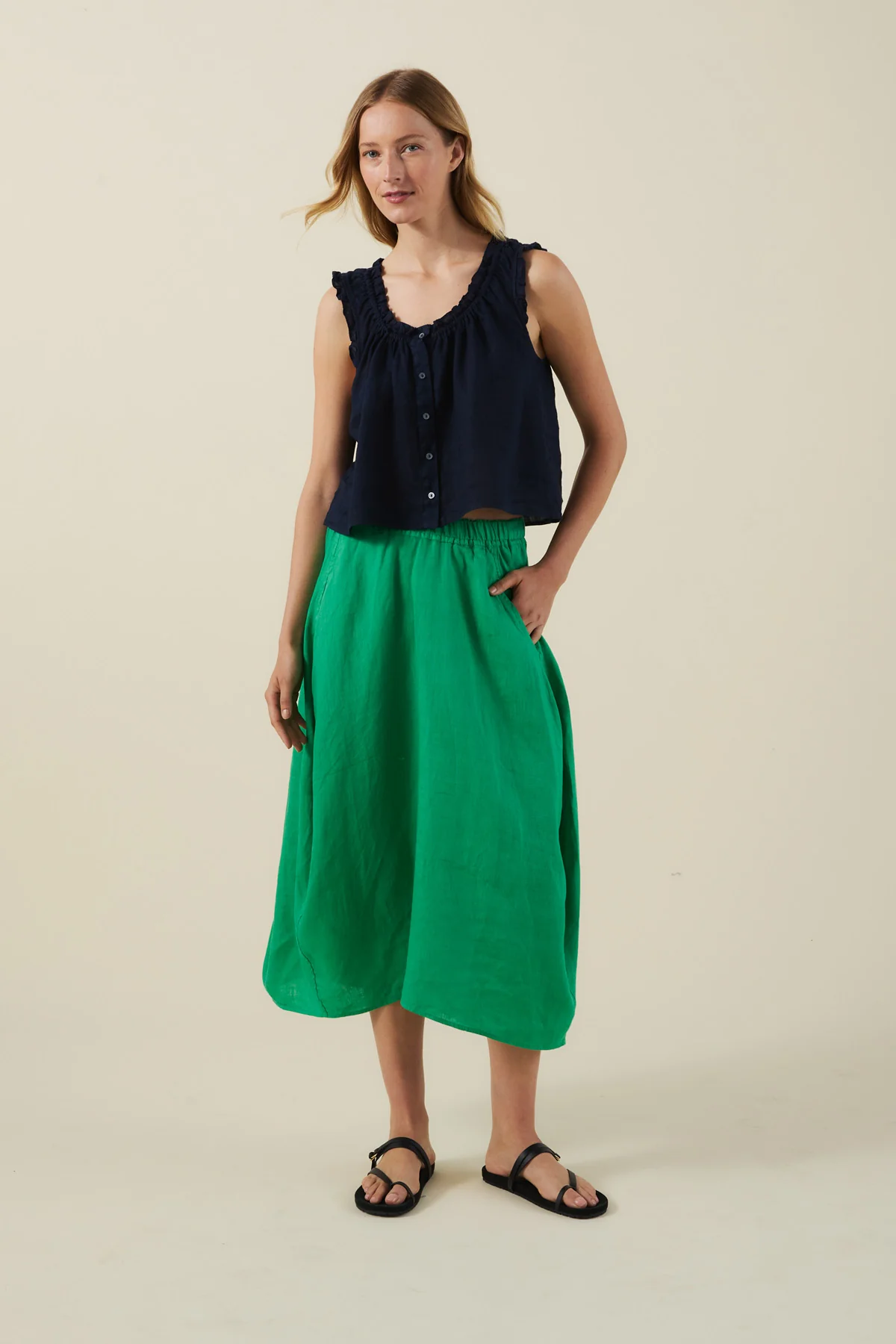 FAE LINEN SKIRT