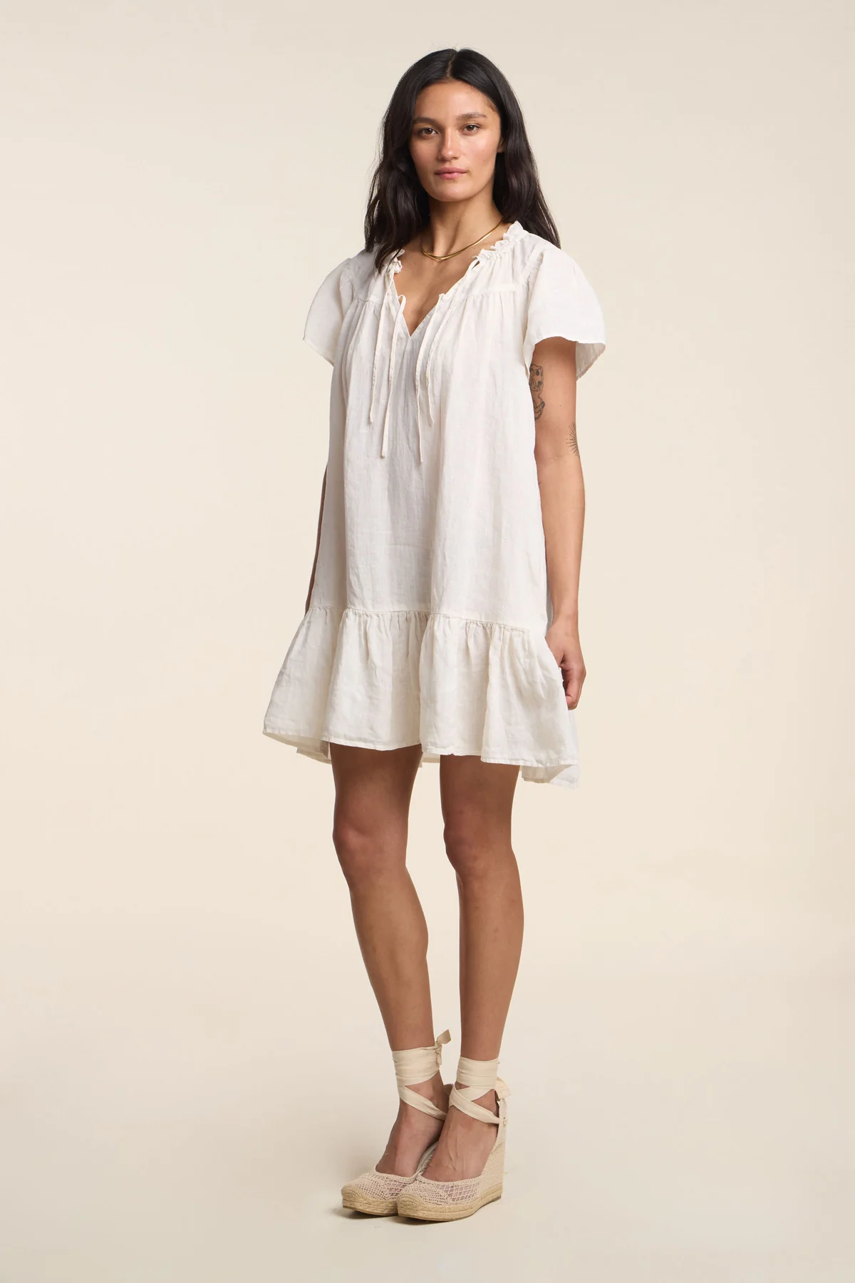LIVVY LINEN DRESS