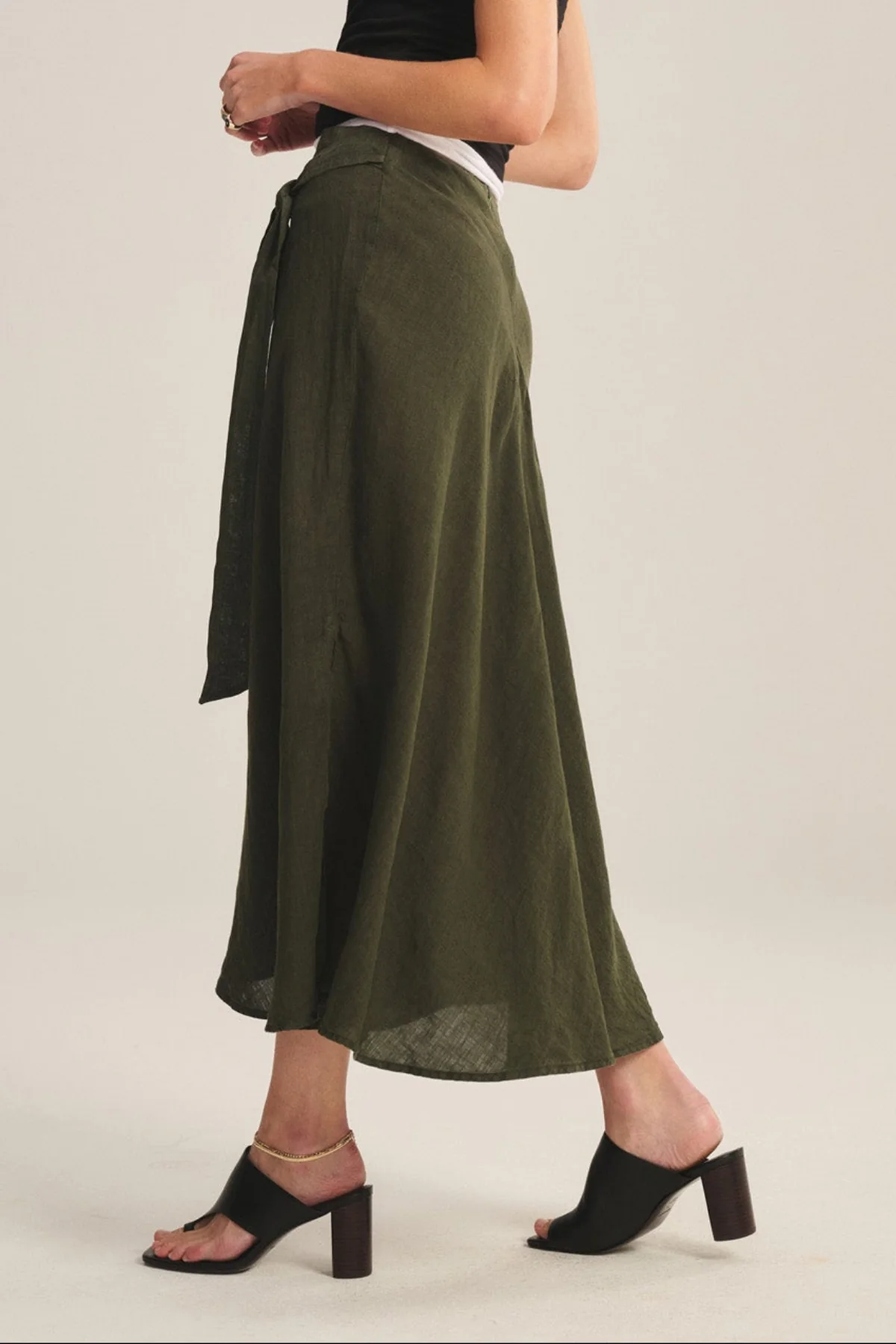 MALINA LINEN SKIRT