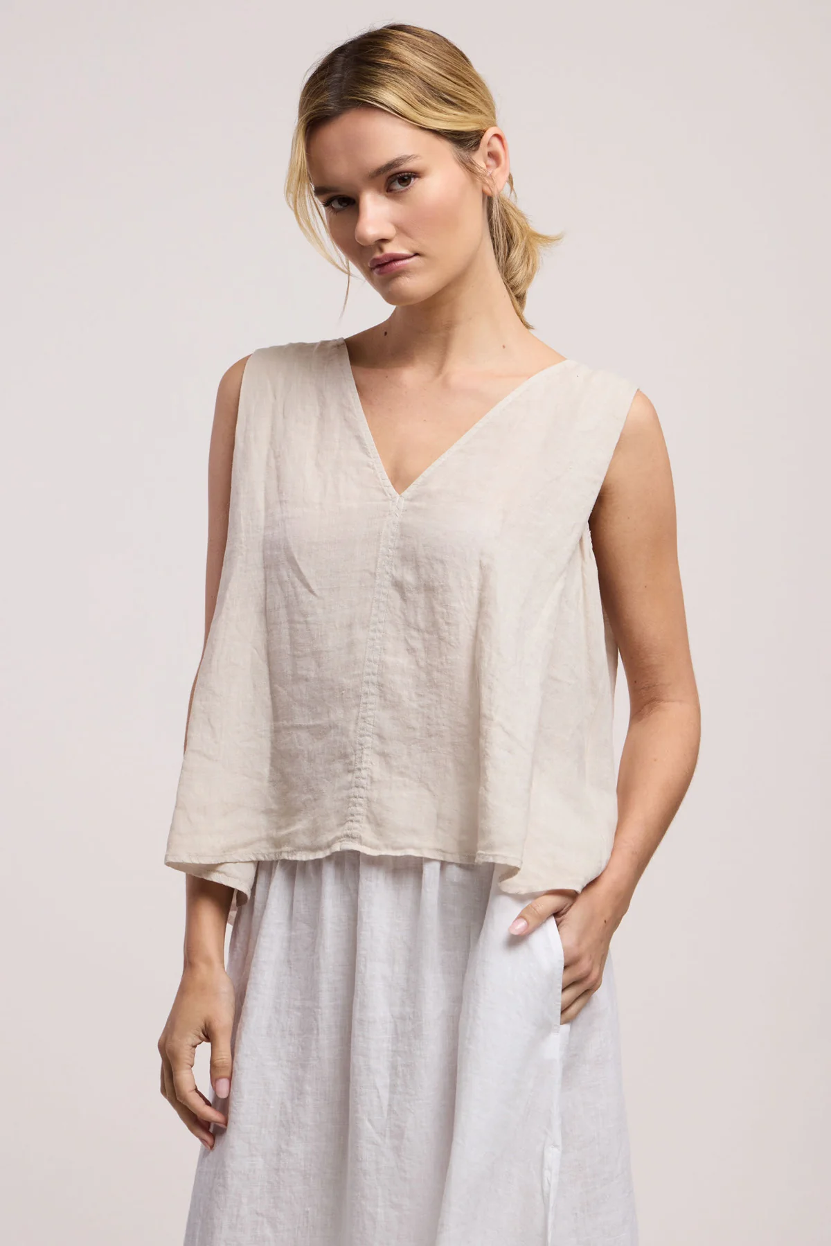 RENNA LINEN TOP