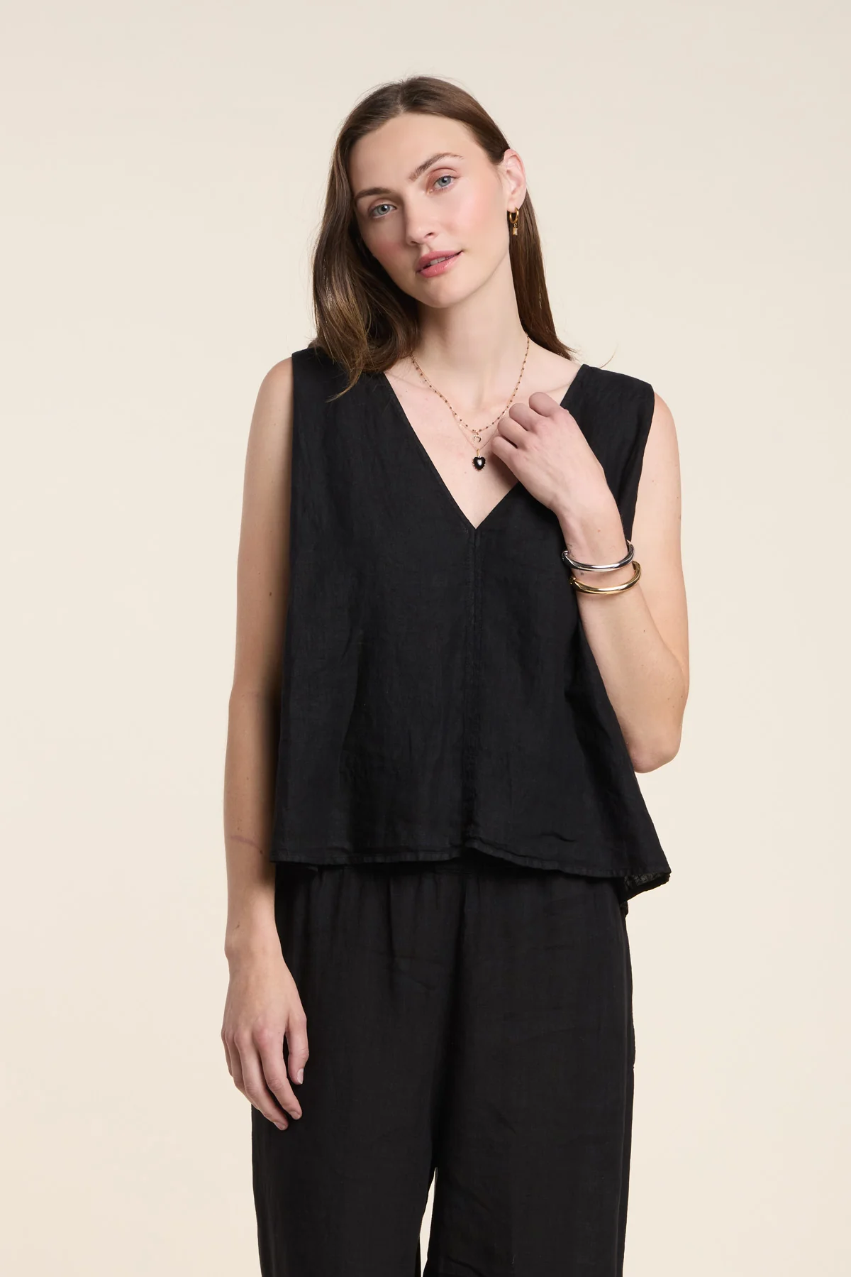 RENNA LINEN TOP