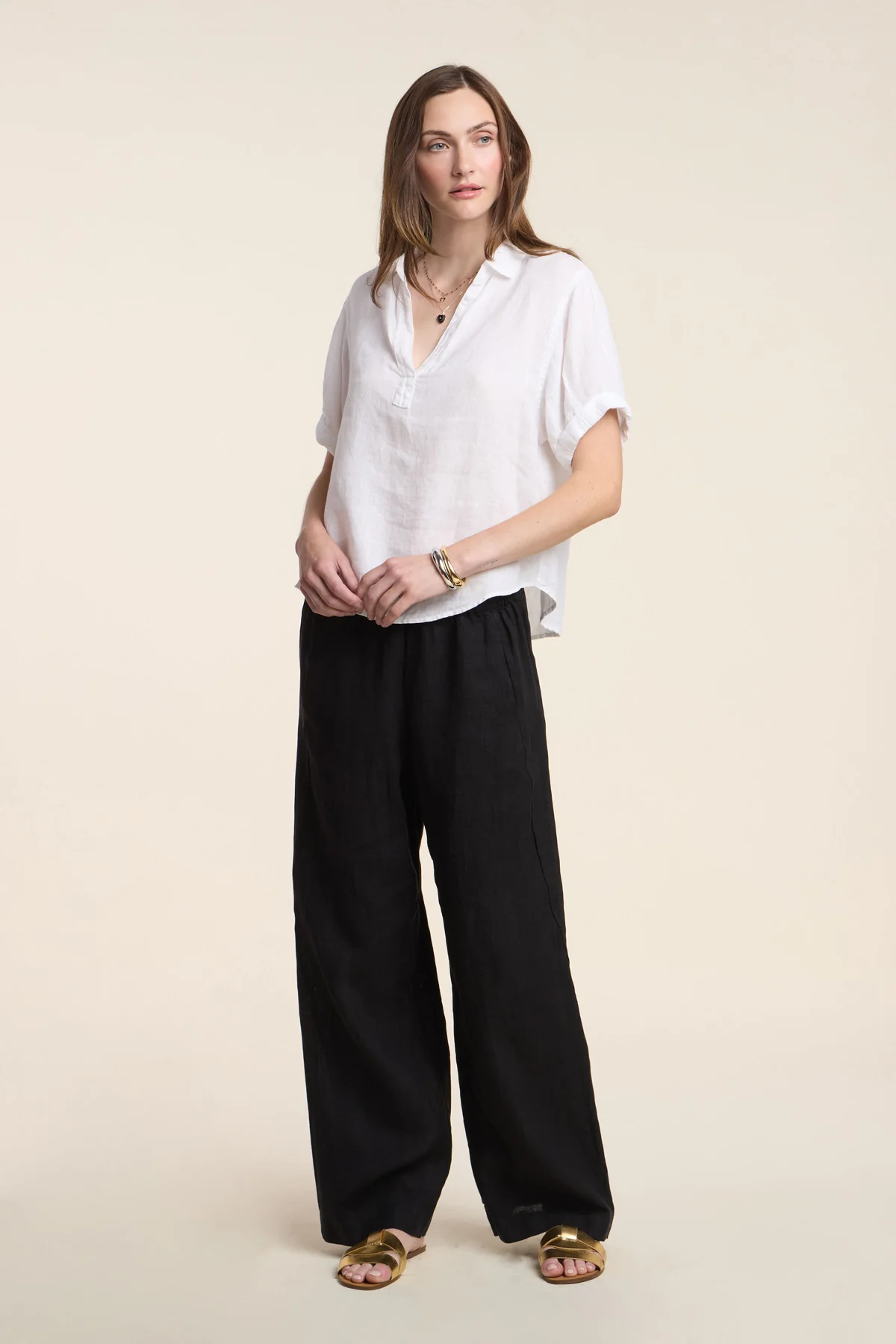 STEPHANIE LINEN PANT