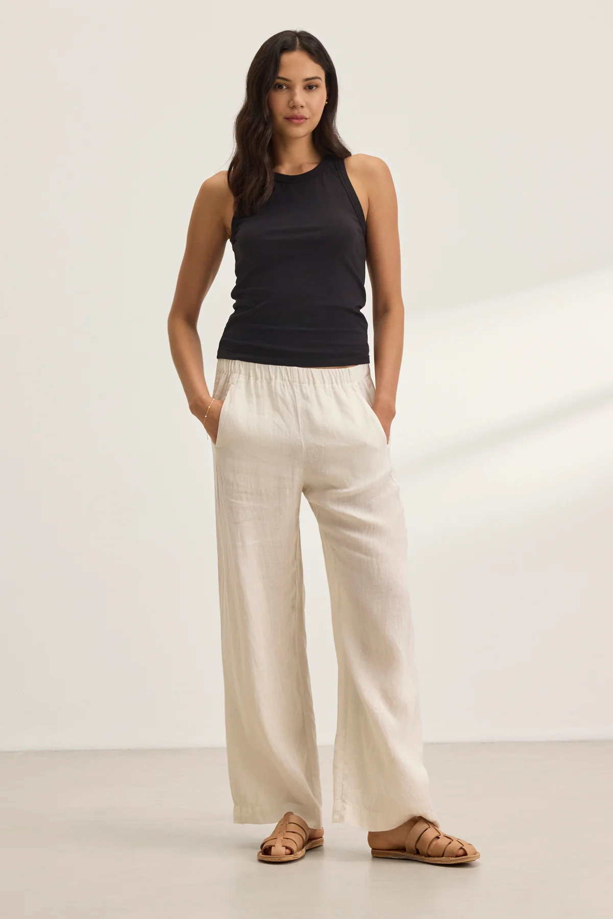 STEPHANIE LINEN PANT