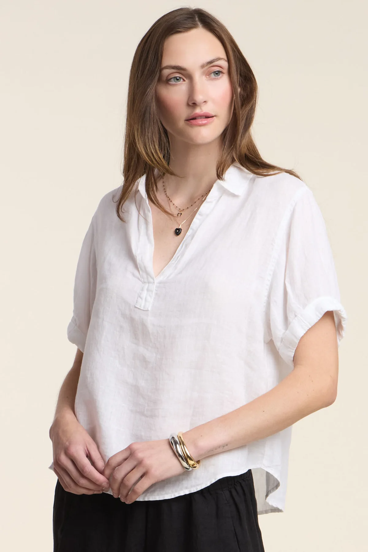VIVICA LINEN TOP