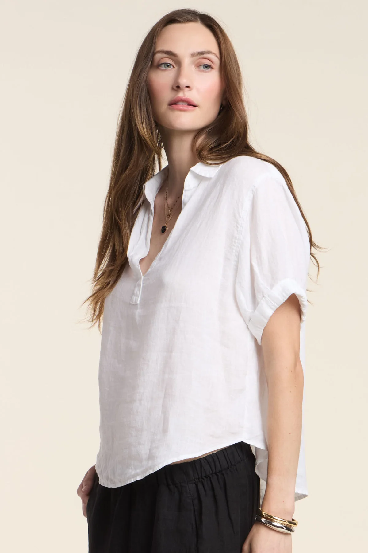 VIVICA LINEN TOP