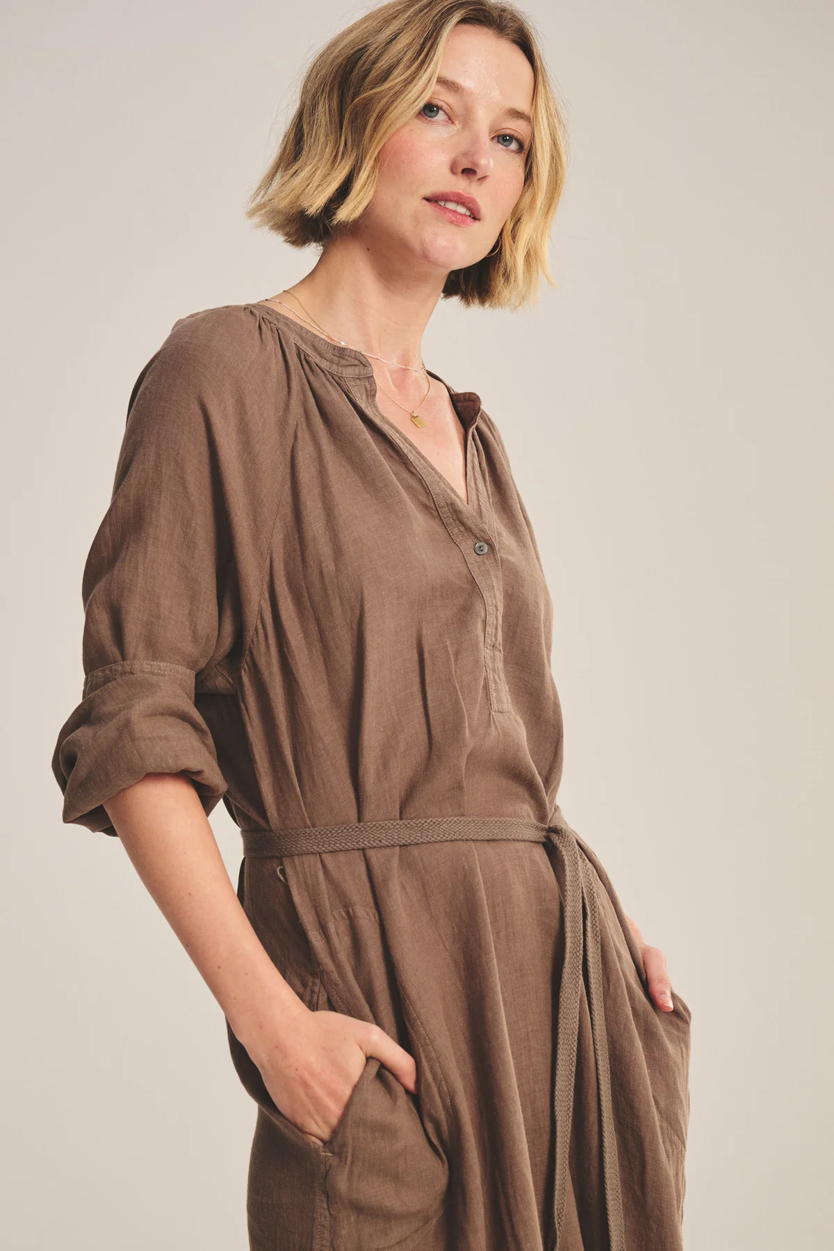 DAKOTA LINEN DRESS