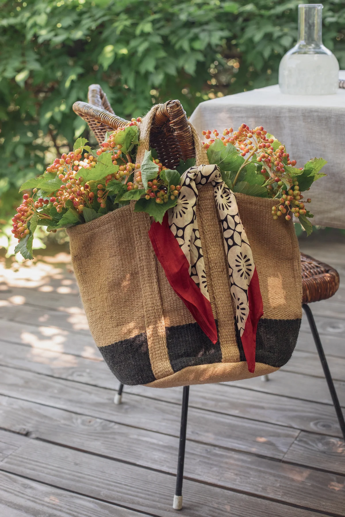 DALLAS BASKET BAG
