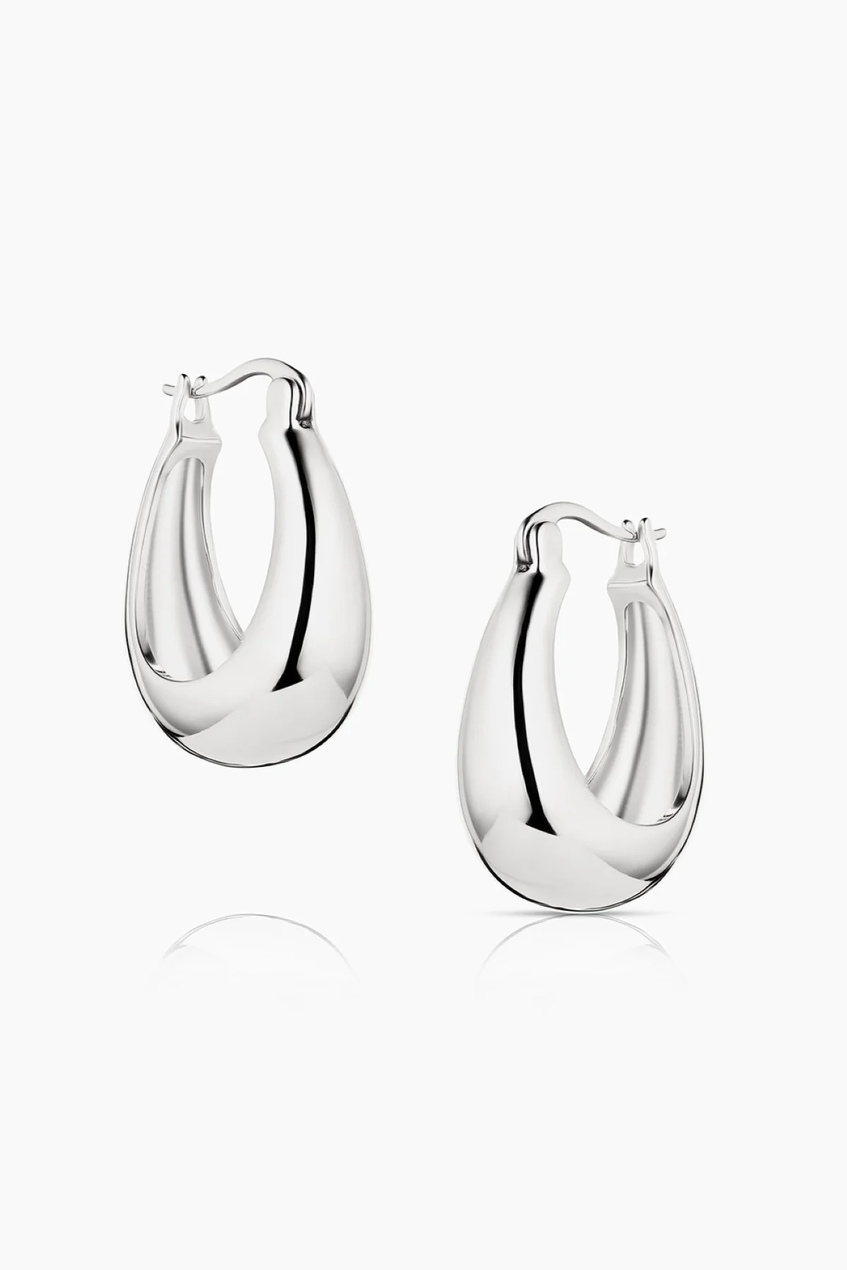 PETITE LUMI HOOP EARRINGS BY THATCH