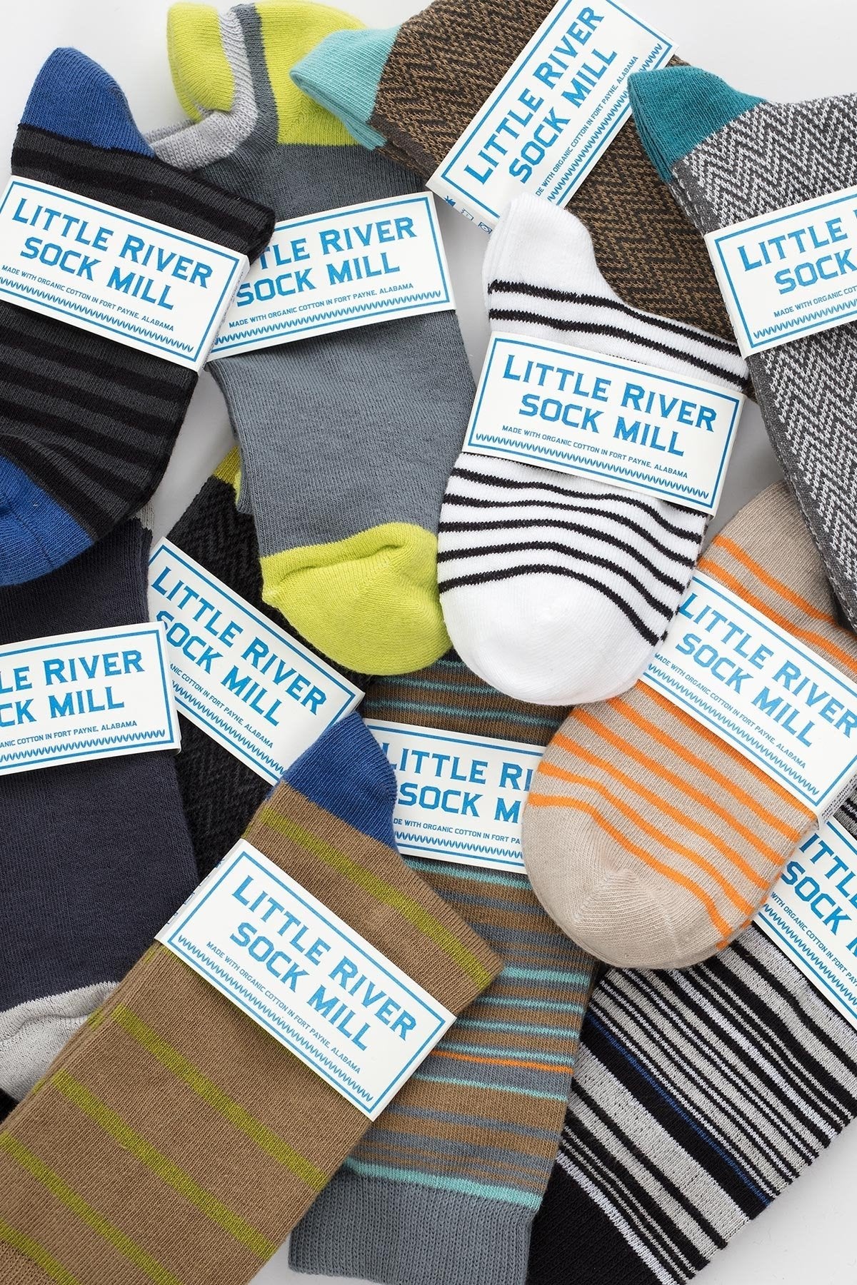 4299-striped-bootie-sock-by-little-river-sock-mill-15.jpg STRIPED BOOTIE SOCK BY LITTLE RIVER SOCK MILL