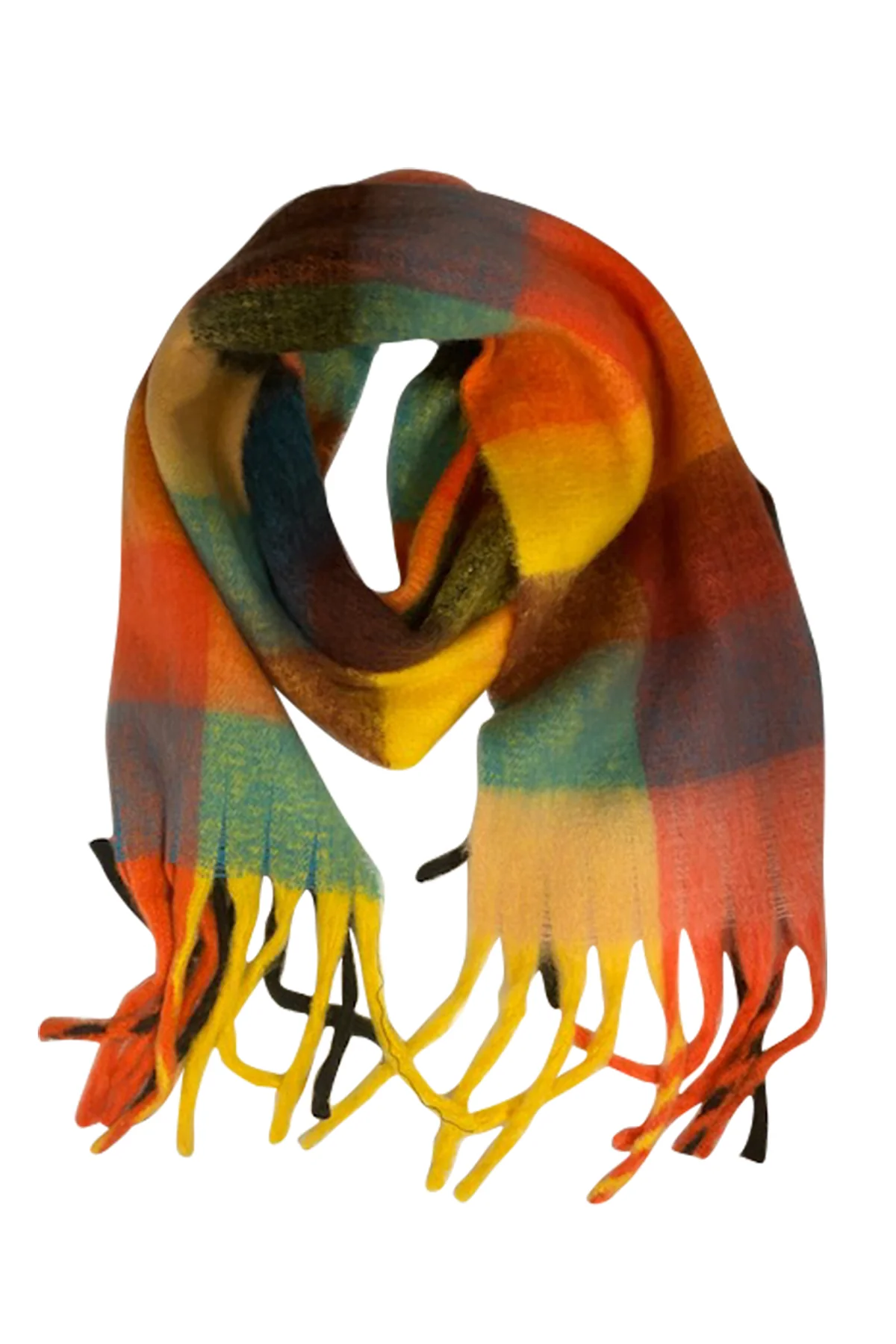 STUDIO LOFTY FRINGE SCARF