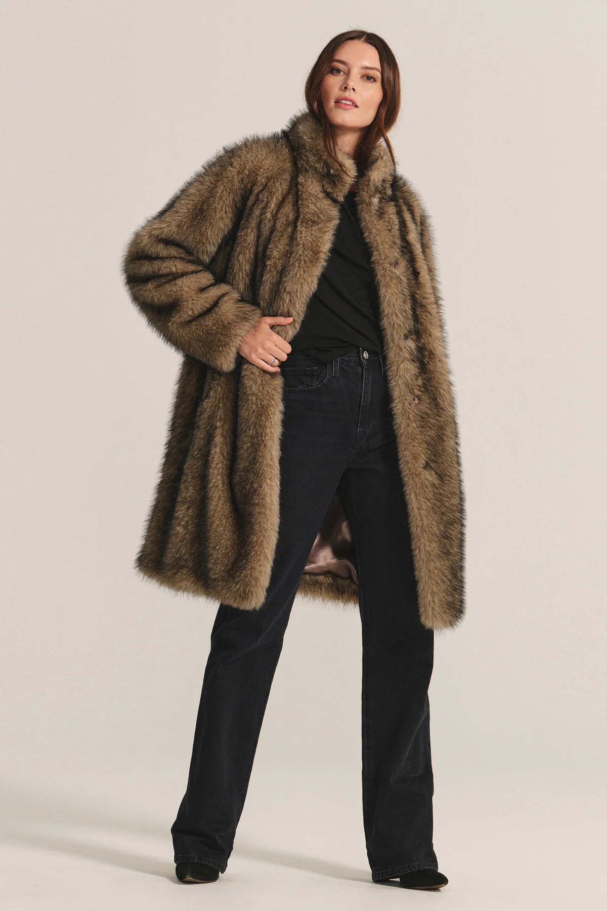 ADALYNN LUXE FAUX FUR JACKET