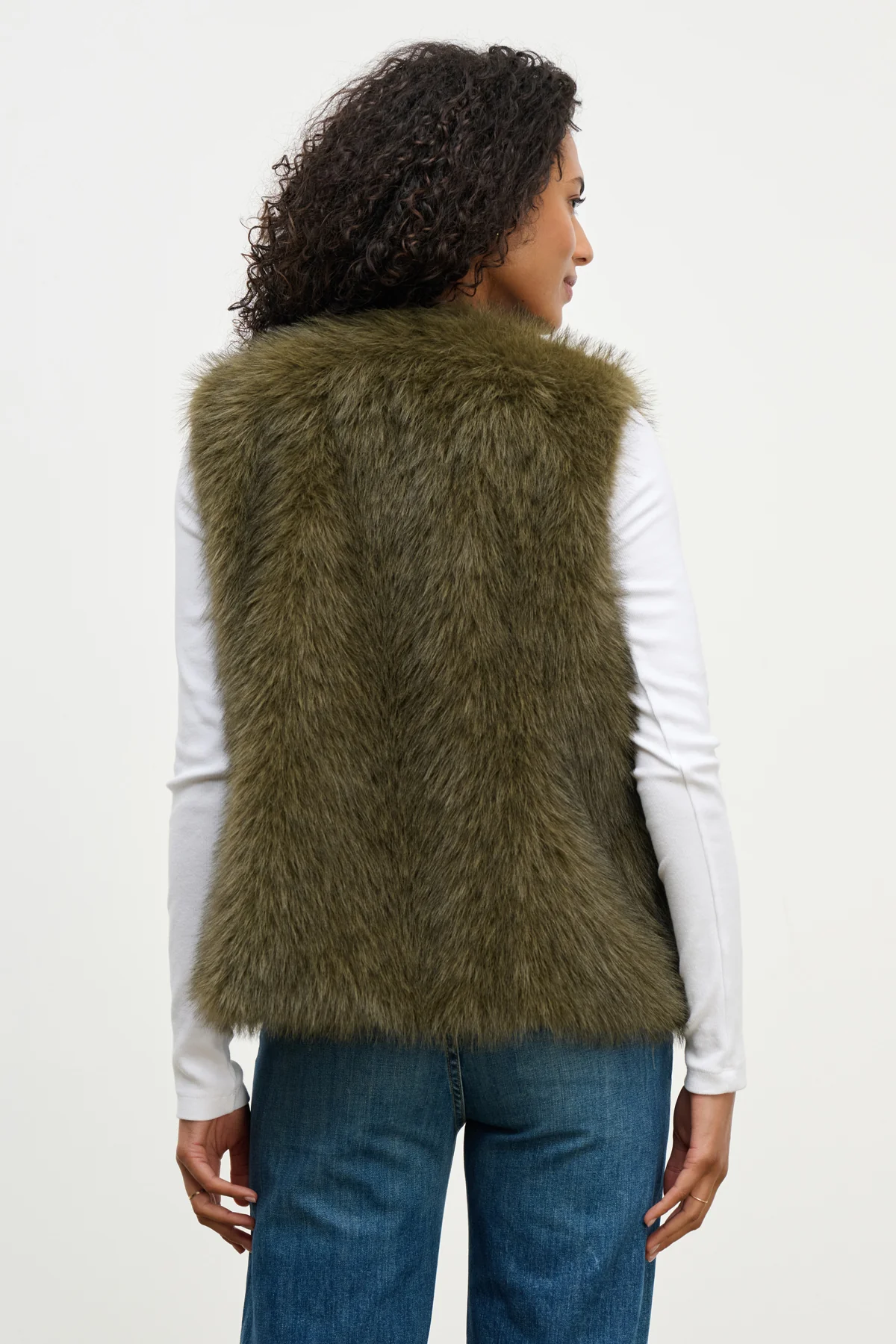 ANASTASIA FAUX FUR VEST