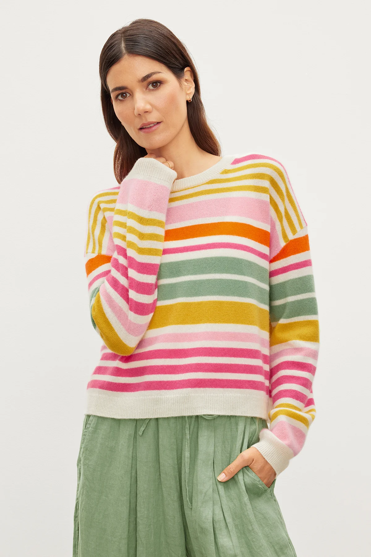 5170-anny-cashmere-striped-crew-neck-sweater-1.webp ANNY CASHMERE STRIPED CREW NECK SWEATER