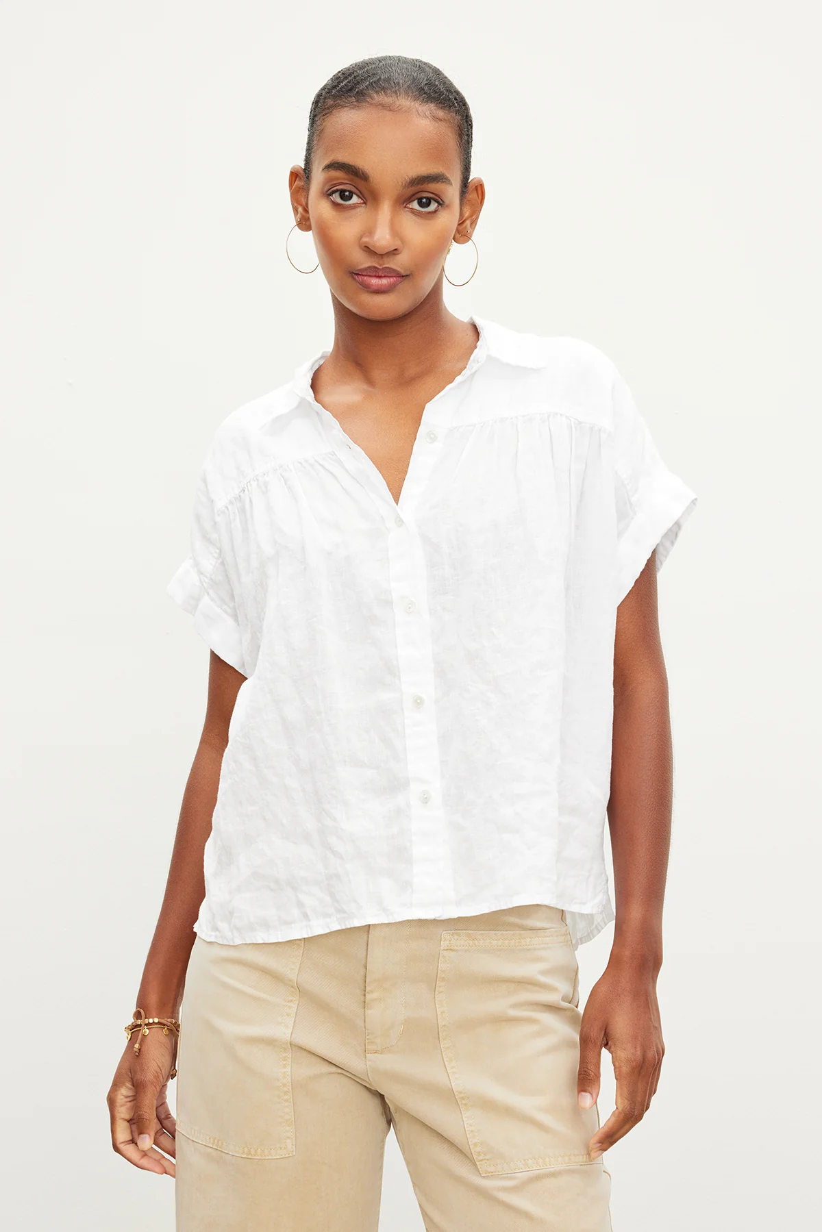 ARIA LINEN TOP