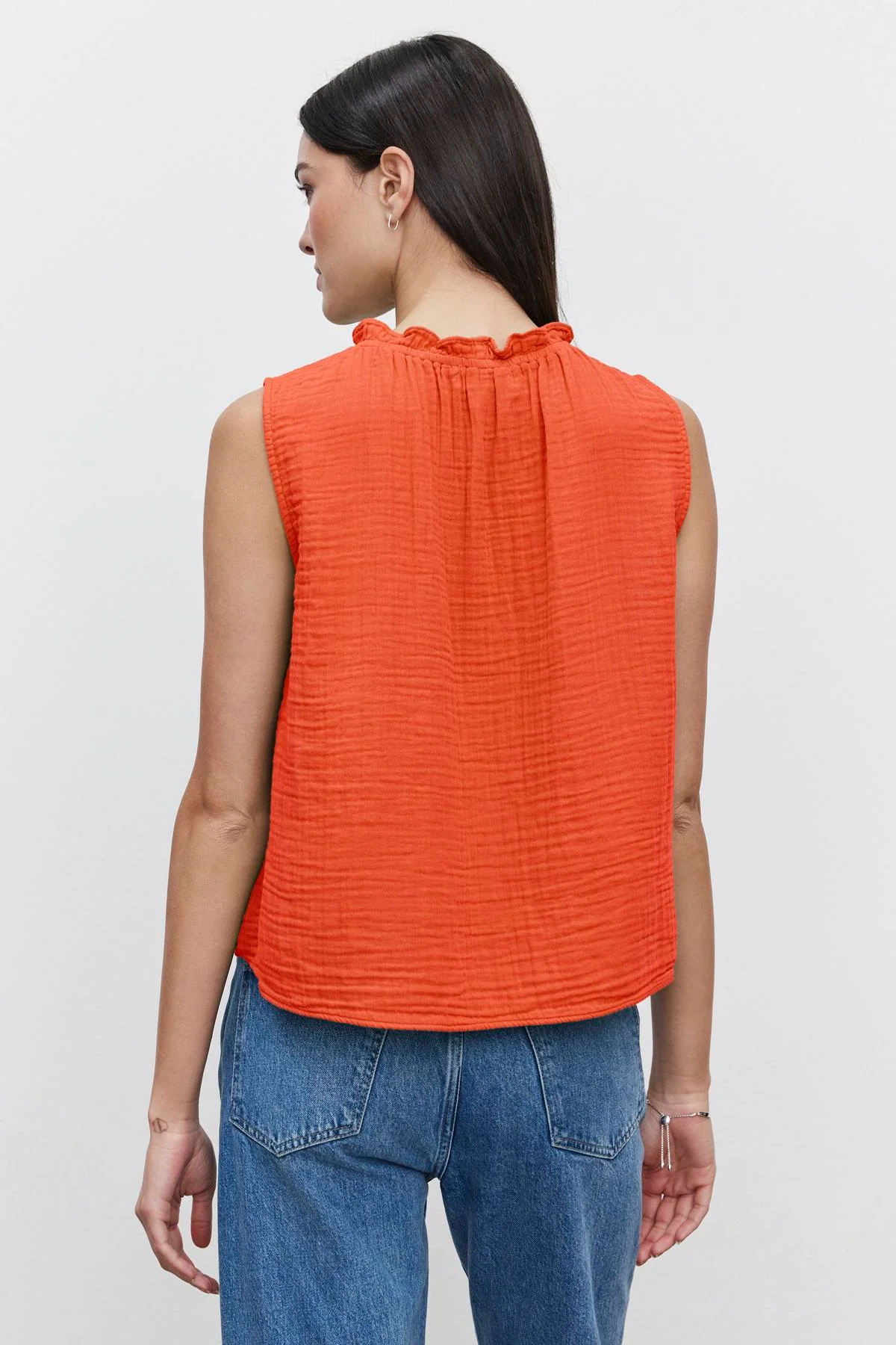 BIANCA COTTON GAUZE TANK TOP