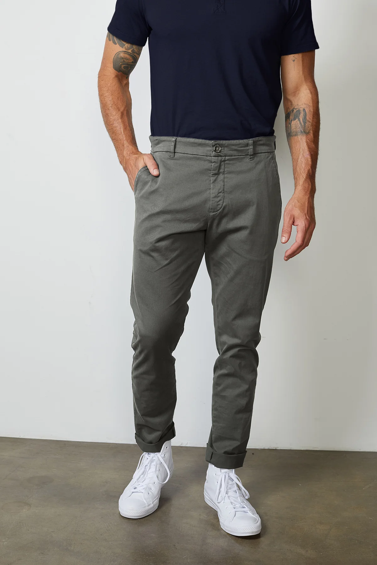 BROGAN COTTON TWILL PANT