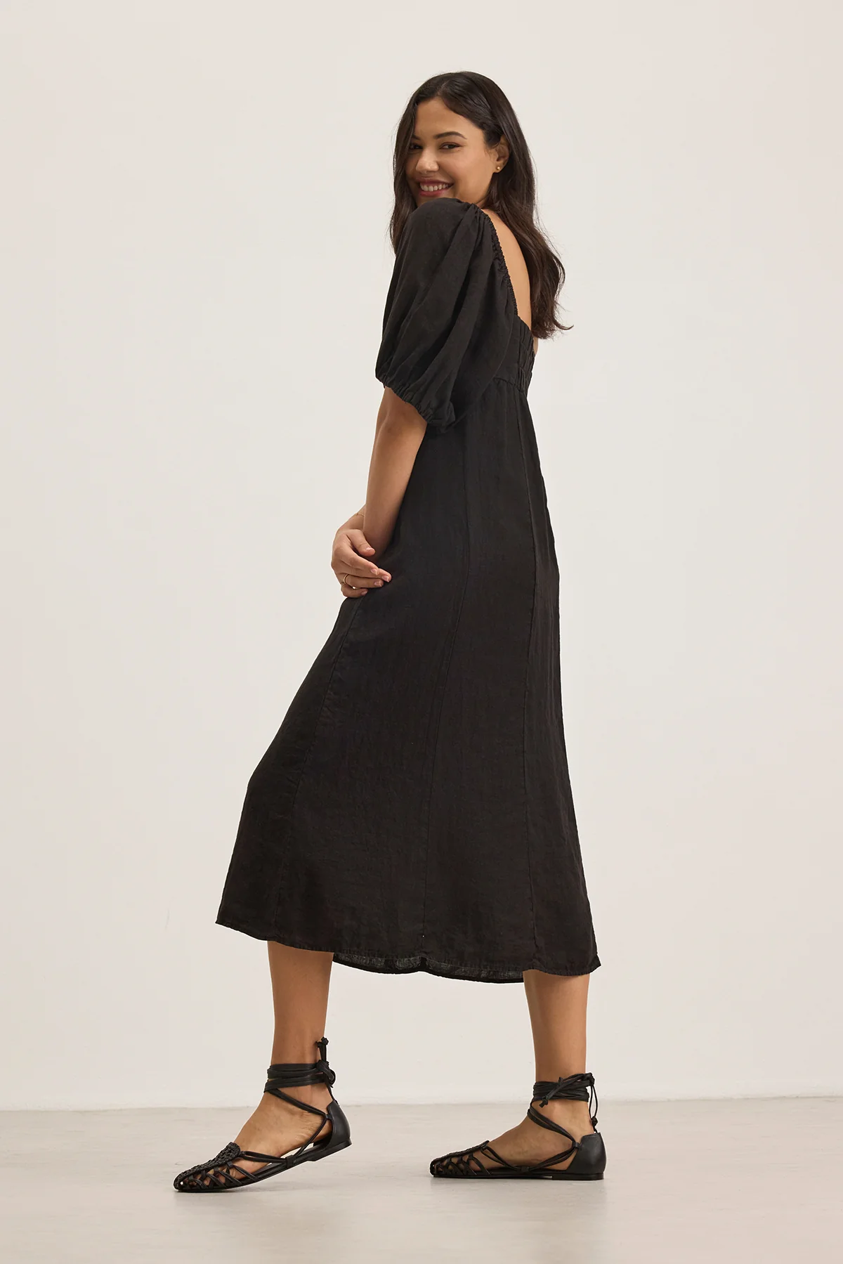 BROOKE LINEN DRESS