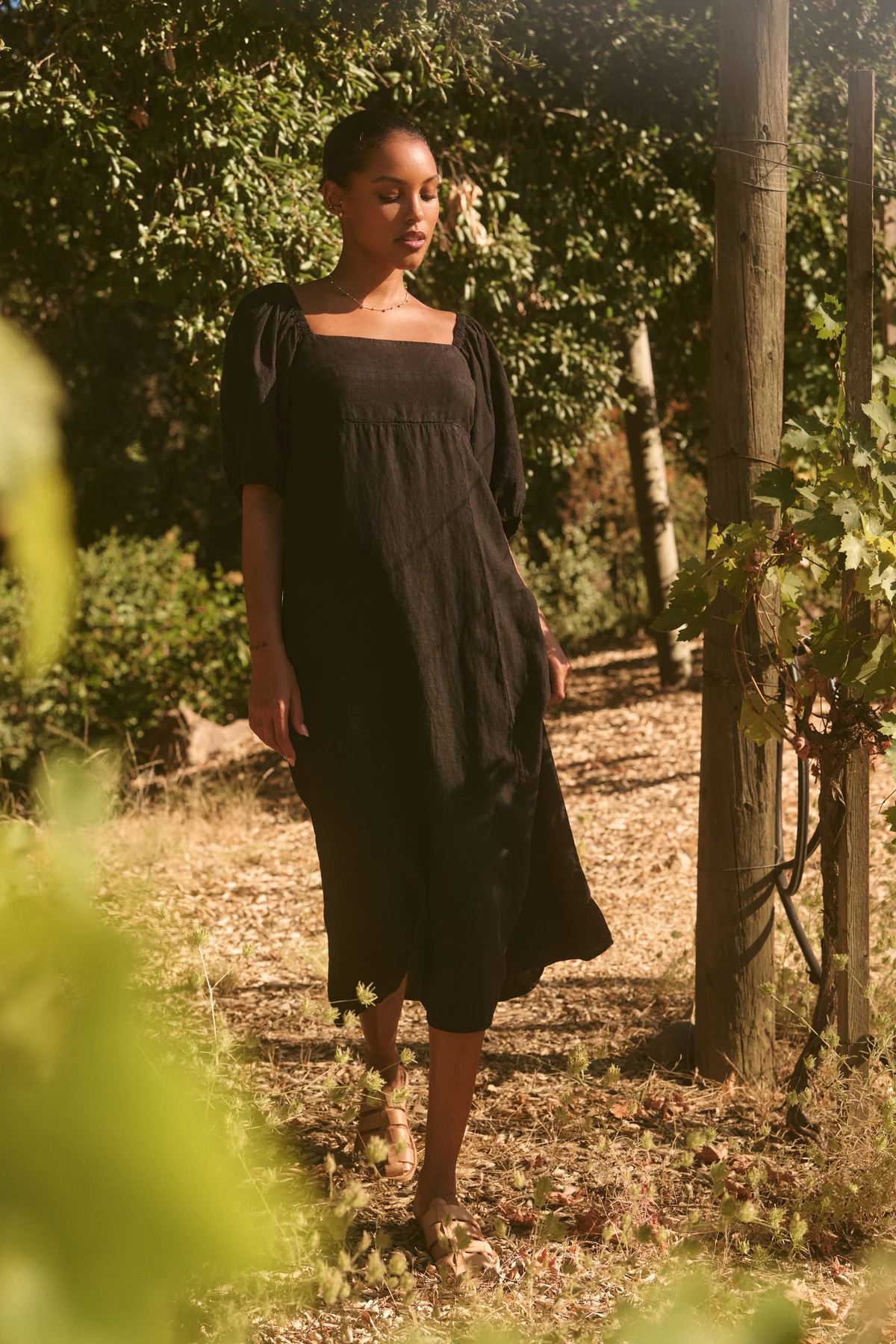 BROOKE LINEN DRESS