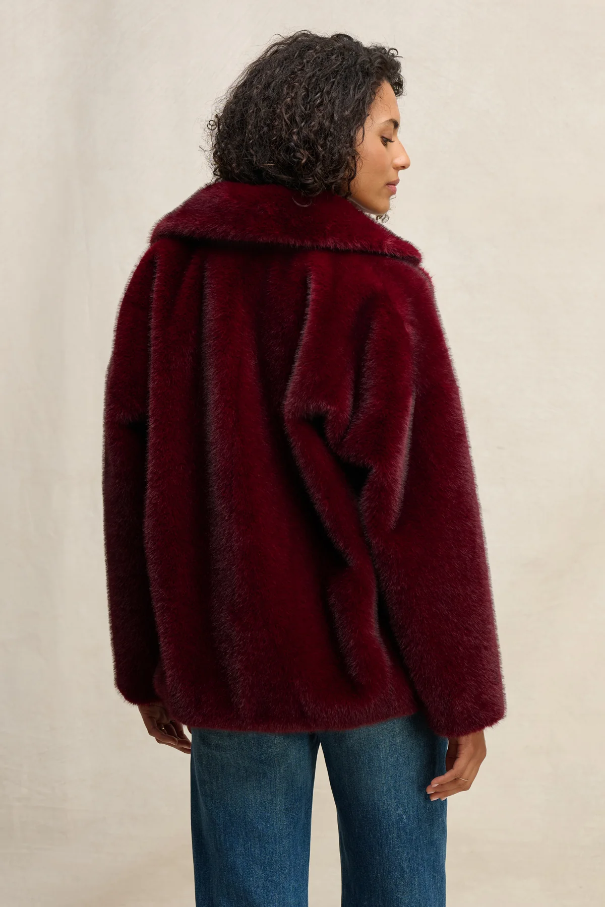 CAROLYN FAUX FUR JACKET