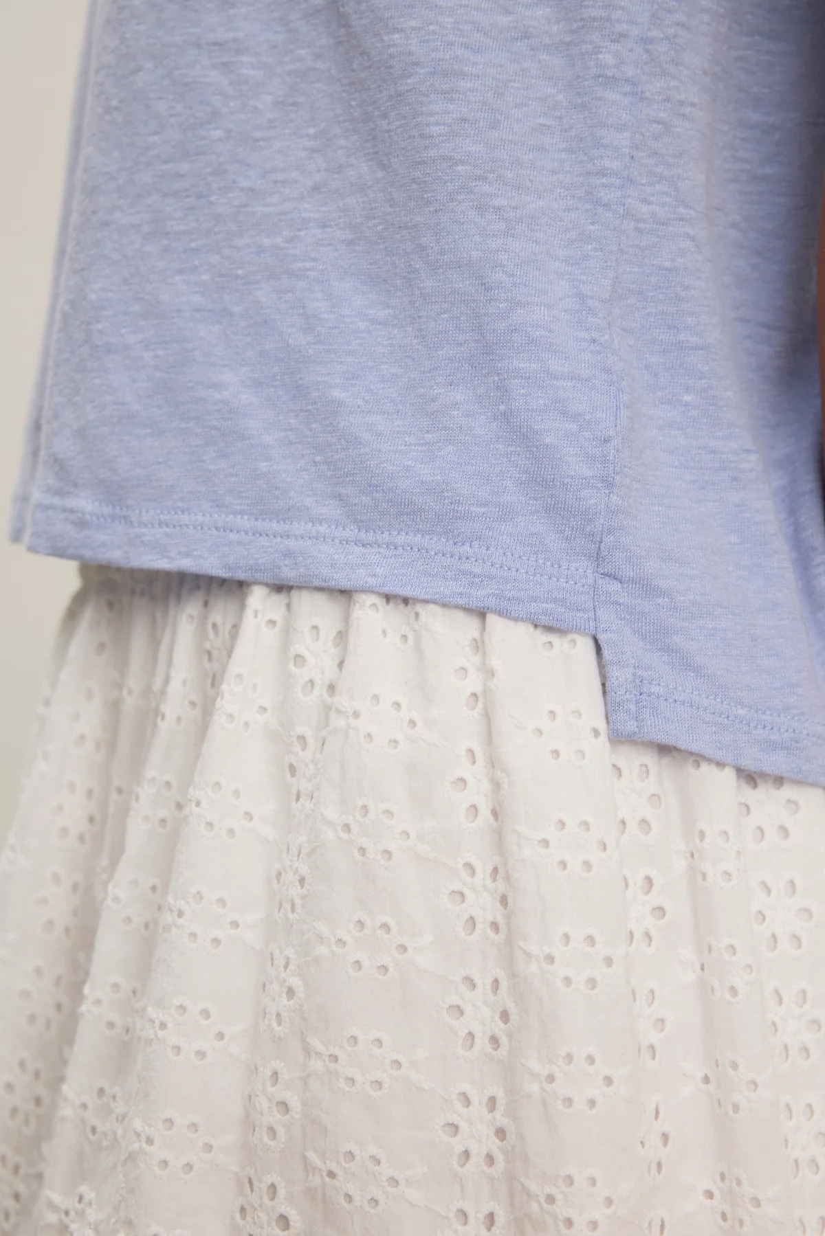 CASEY LINEN KNIT TEE