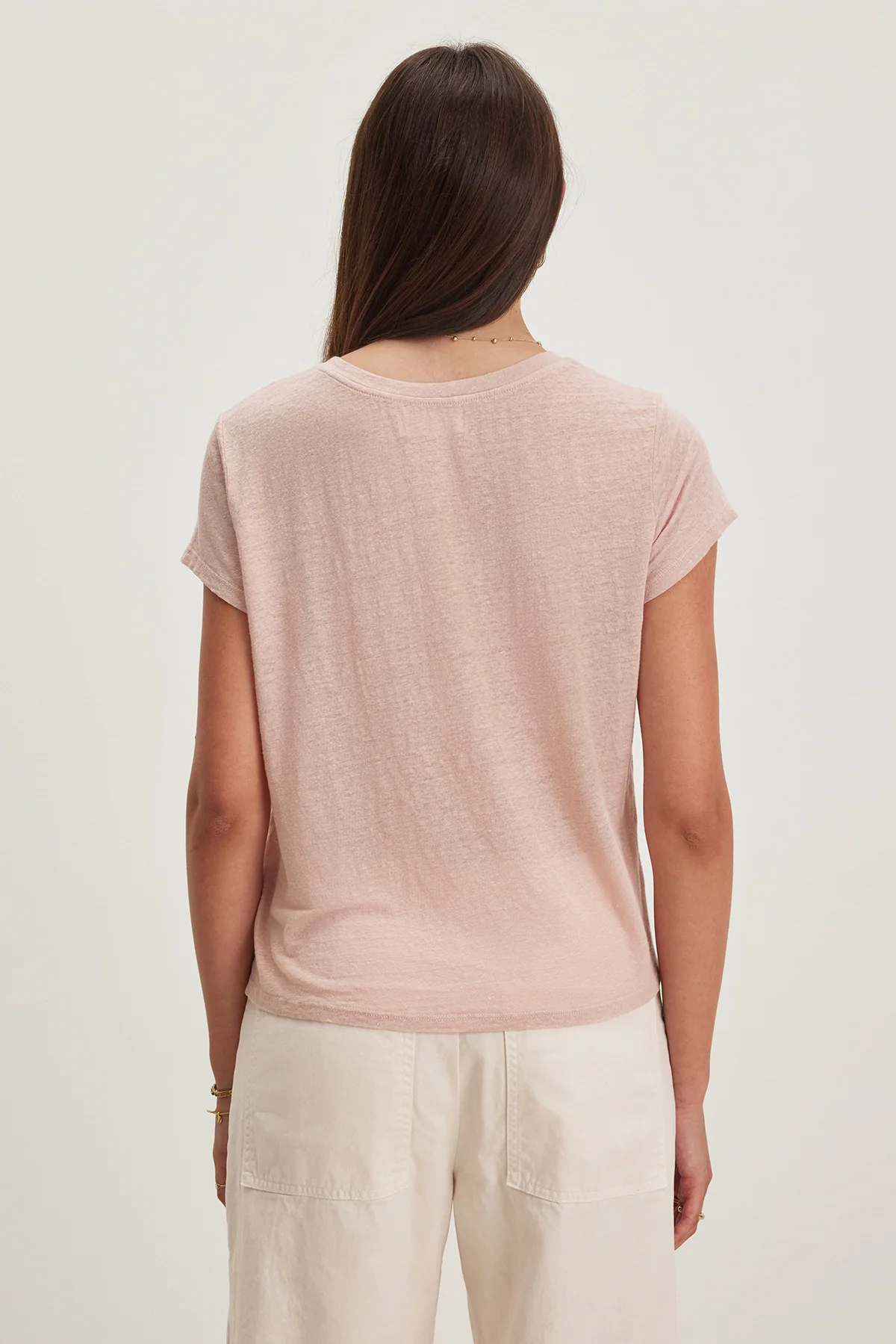 CASEY LINEN KNIT TEE