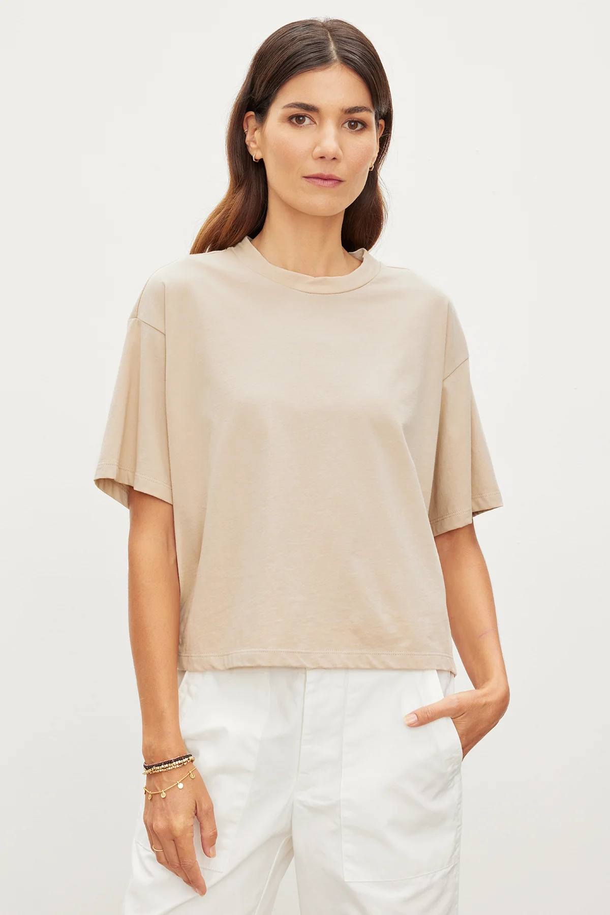 CLARAH CREW NECK TEE