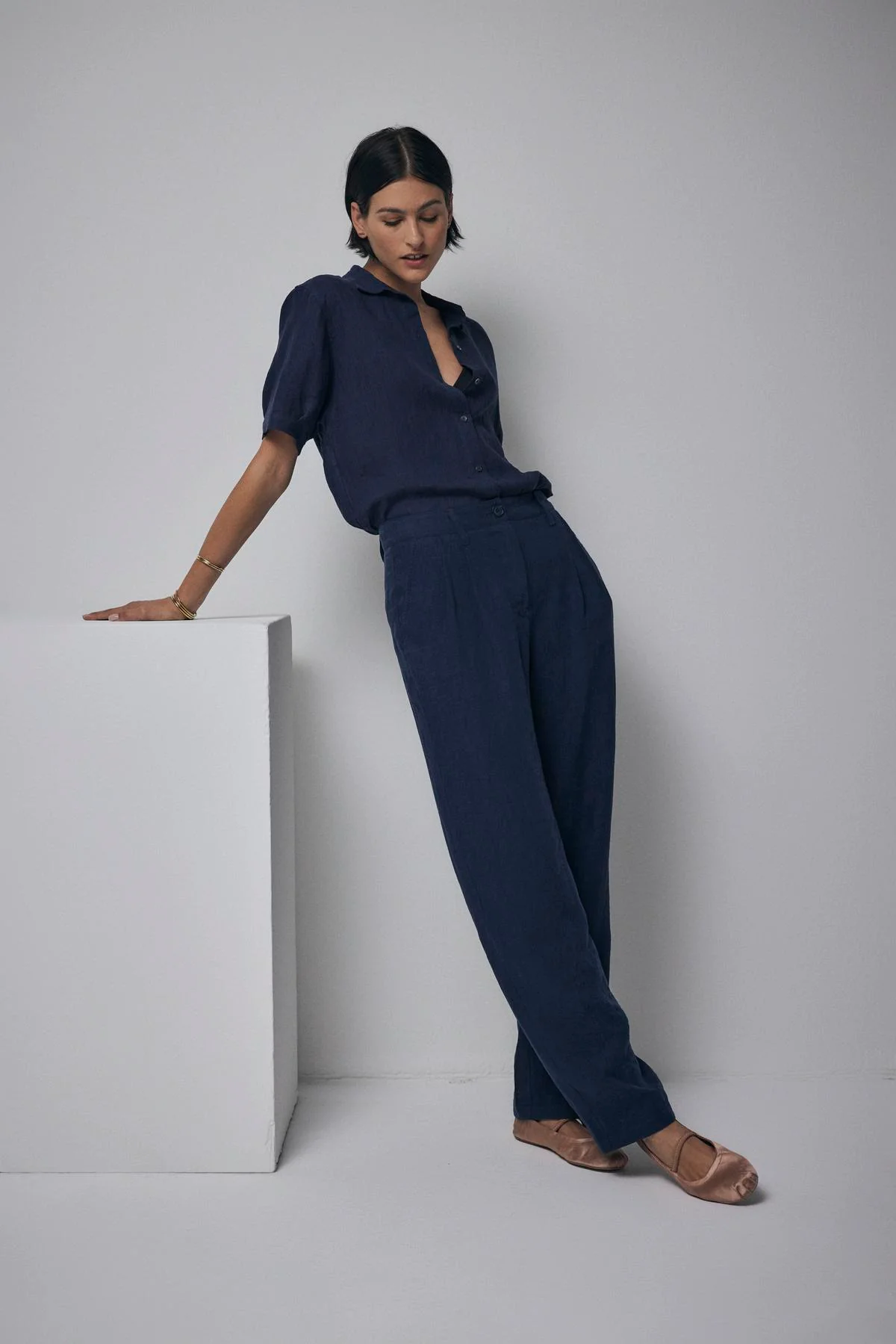 CLAREMONT LINEN SHIRT