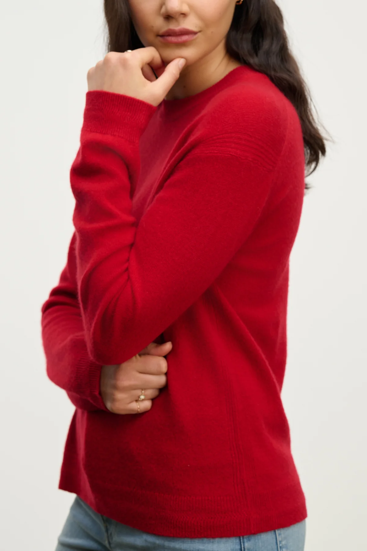 CRYSTAL CASHMERE SWEATER