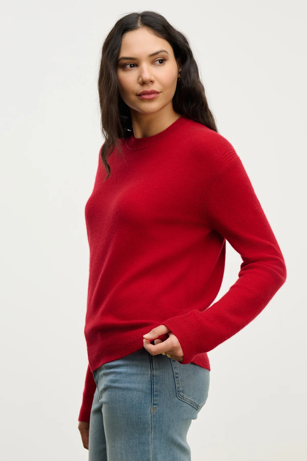 CRYSTAL CASHMERE SWEATER