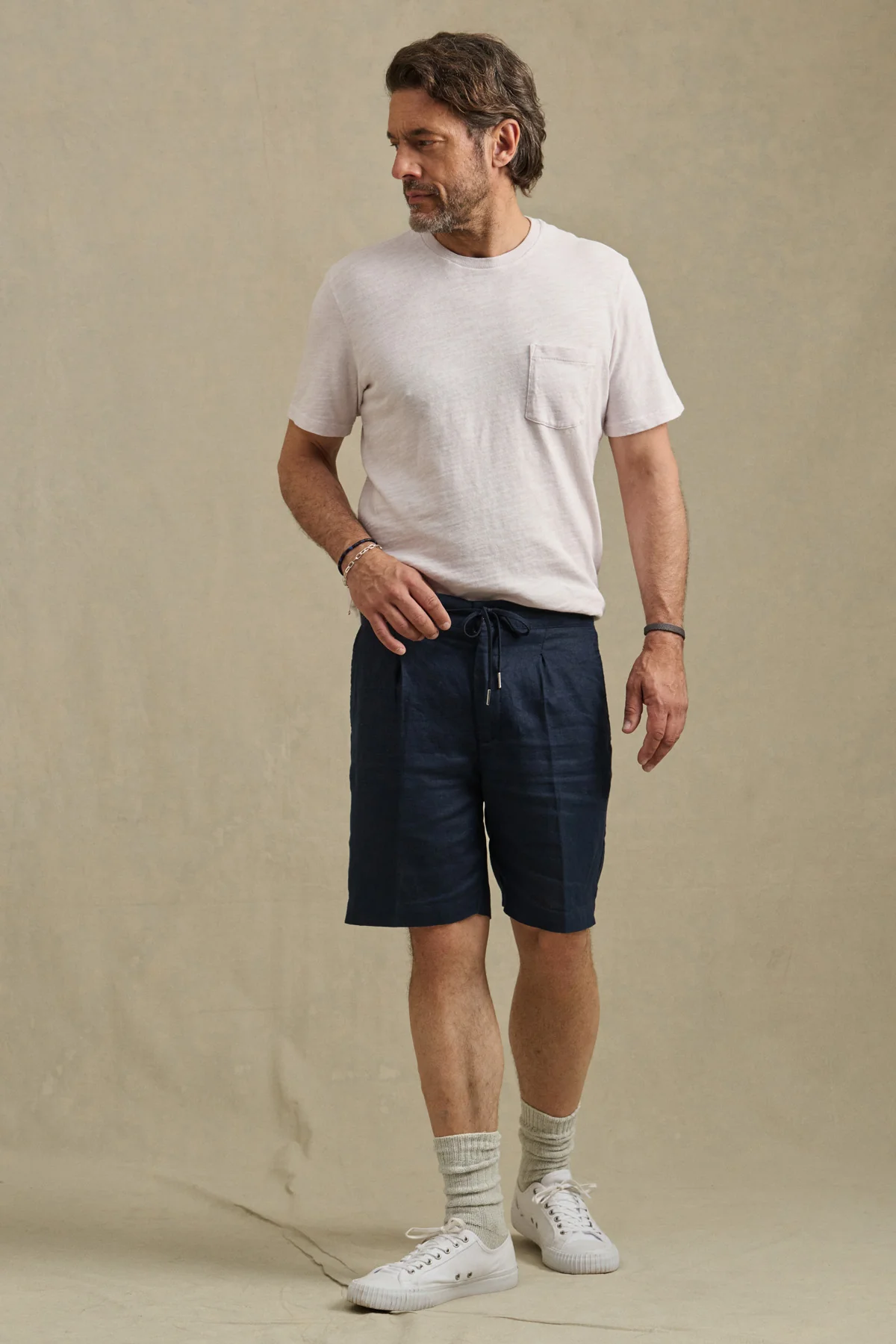DAMIEN LINEN SHORT